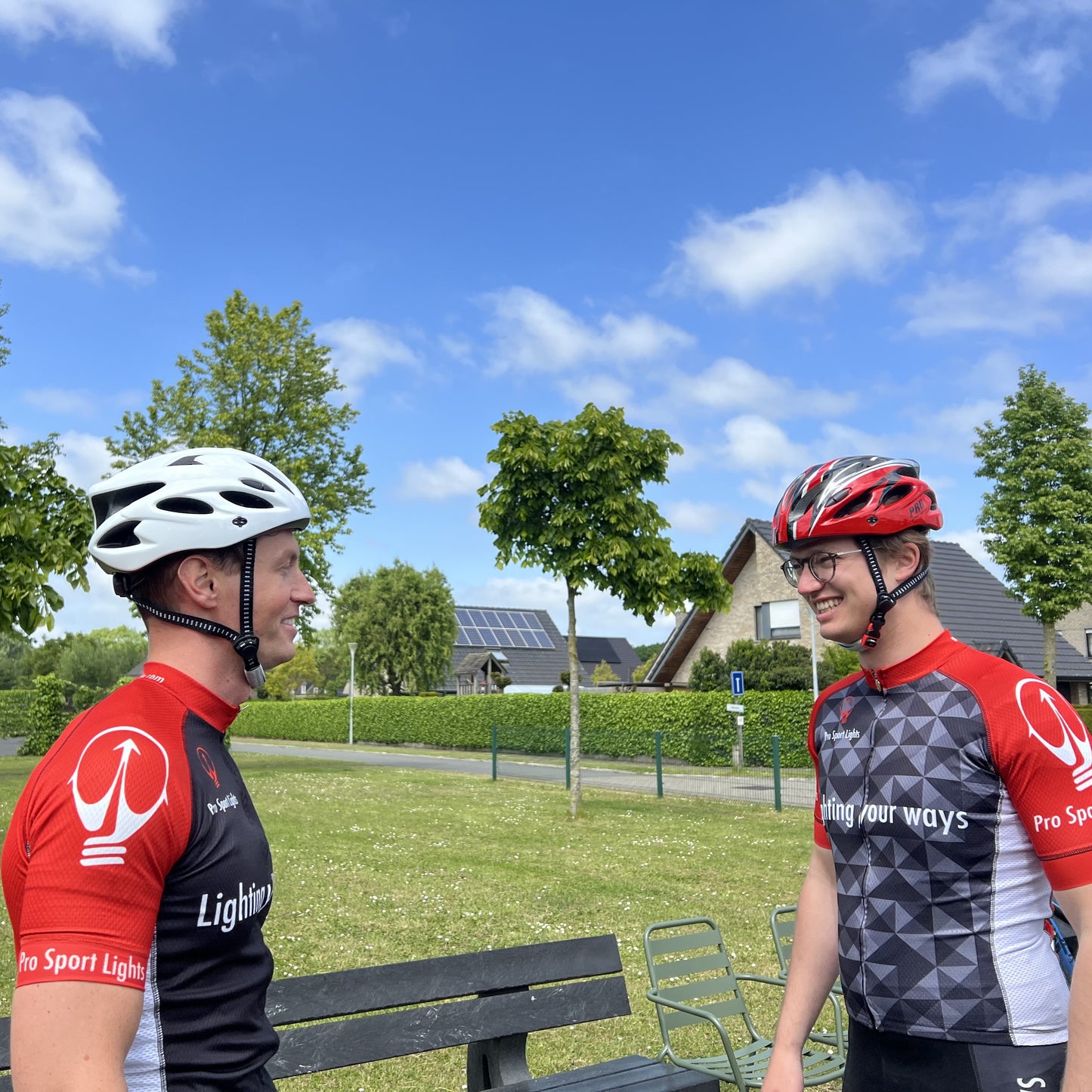 Fietshelm Dames/Heren - Rood/Zwart