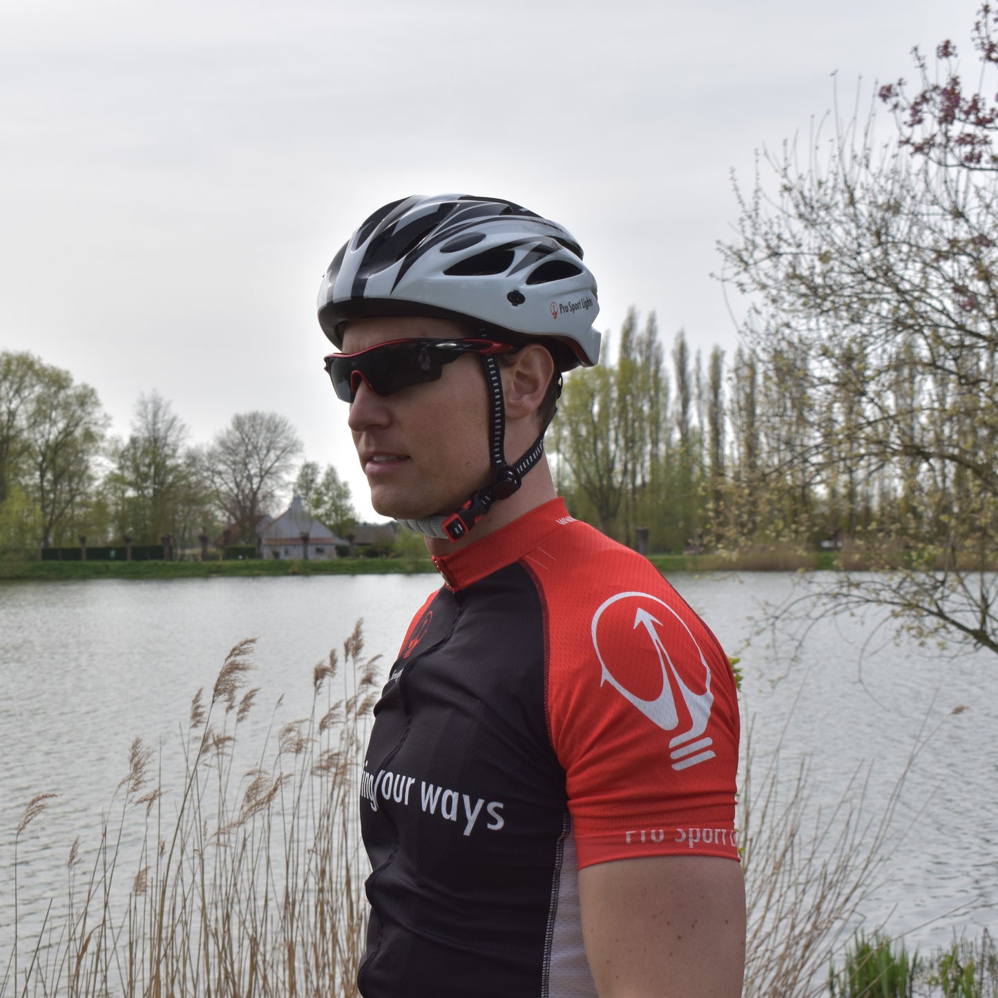 Fietshelm Heren/Dames - Wit/Zwart
