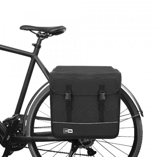 Lastpak Fietstassen Dubbel Waterdicht - 35L Zwart