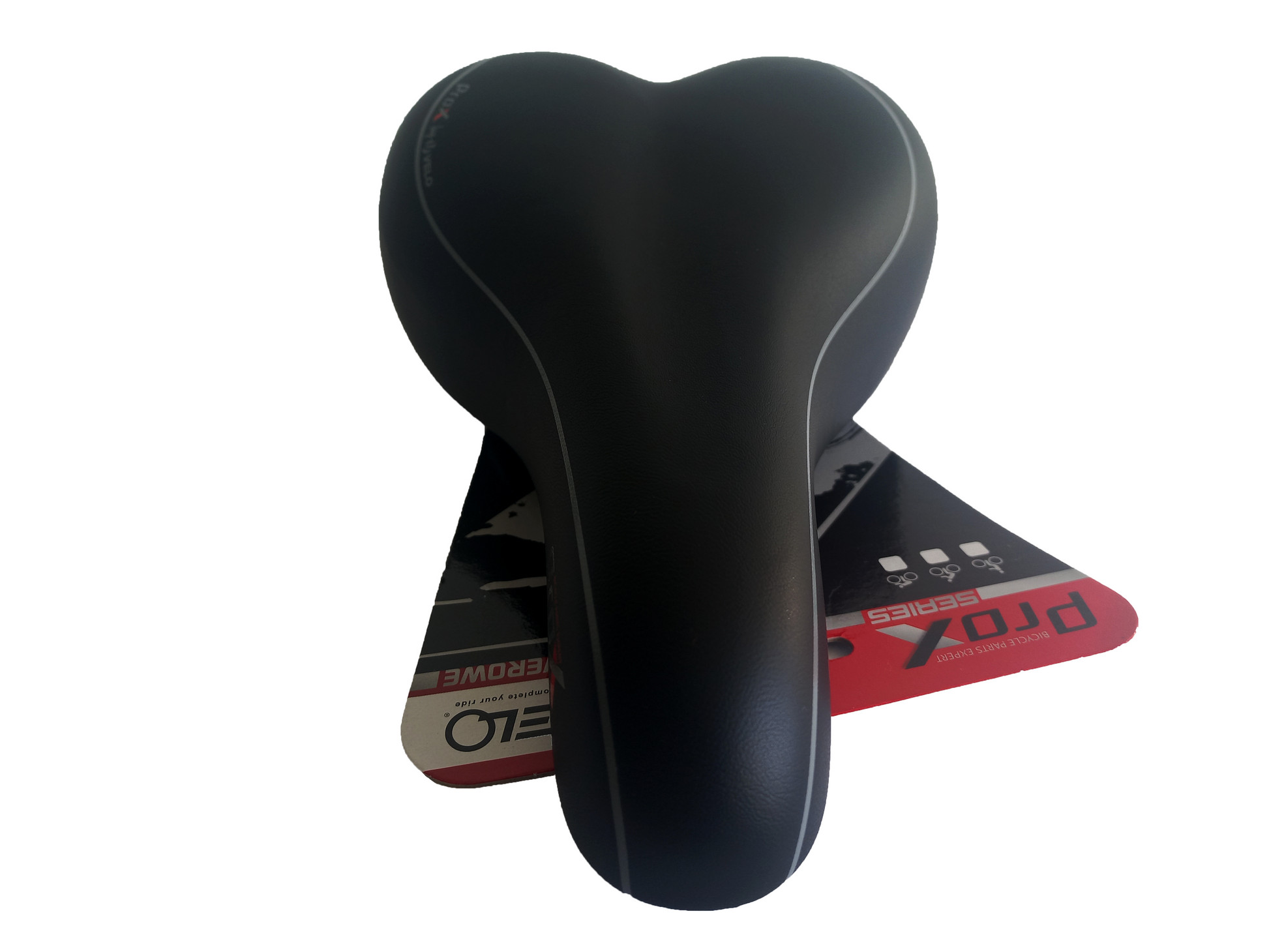 Fietszadel ProX Gel - Zwart