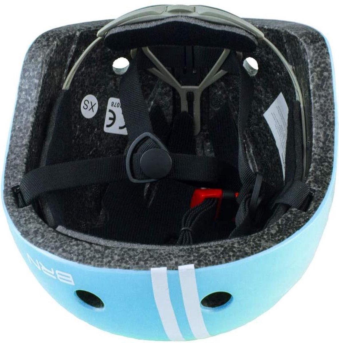 Kinderfietshelm lichtblauw Jongens XS