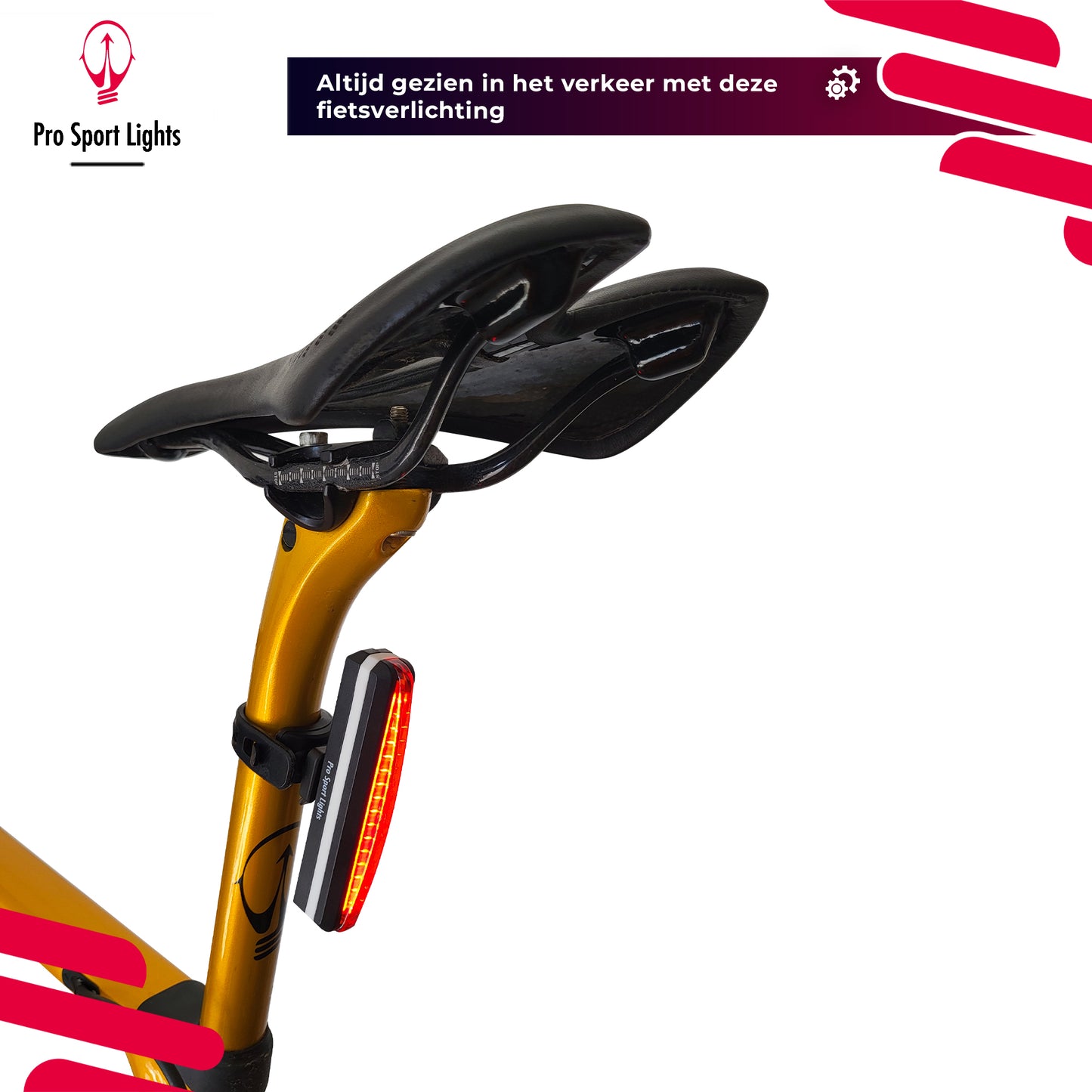 Fietsverlichting Micro USB Oplaadbaar