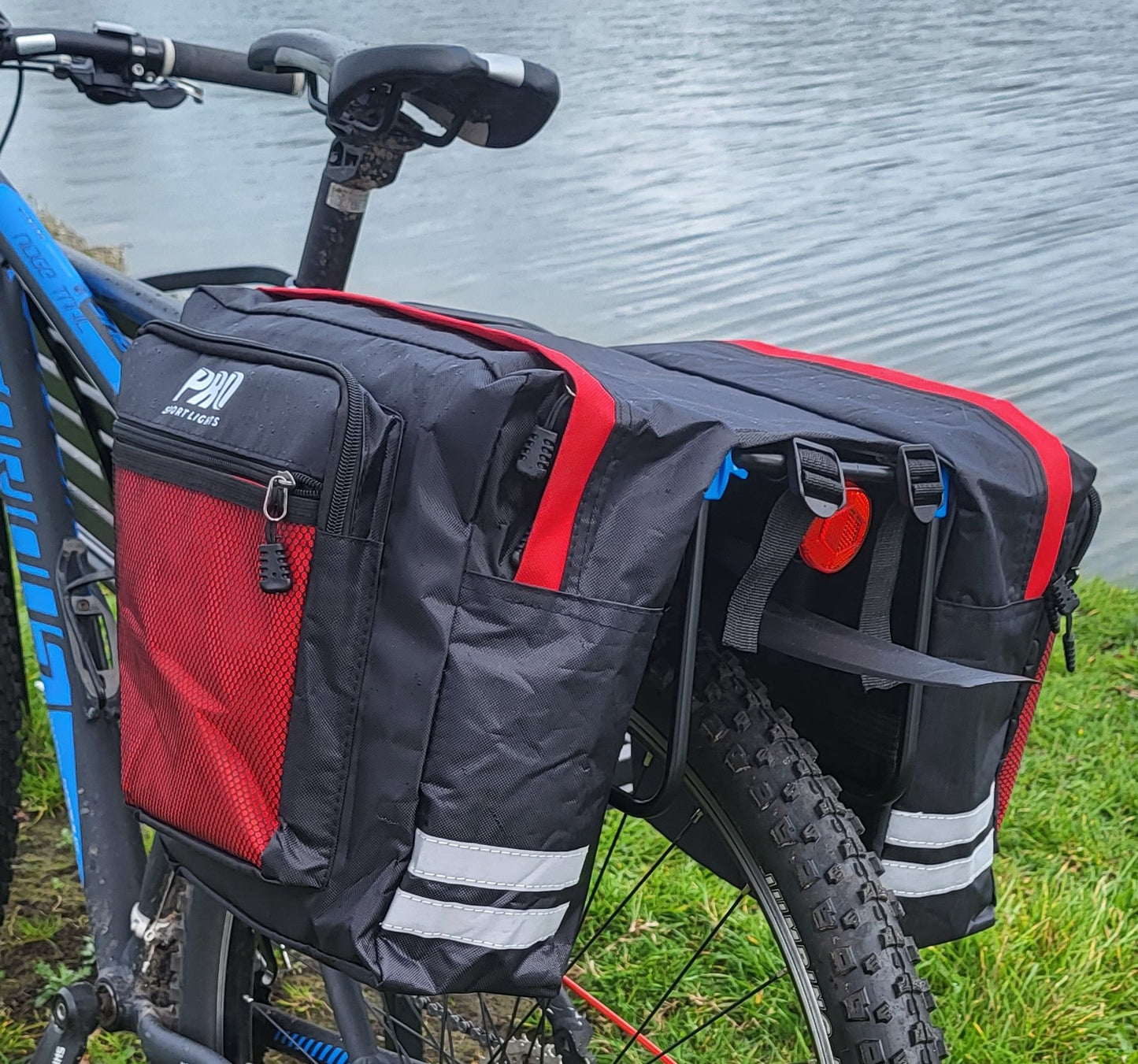 Fietstassen Dubbel Elektrische Fietsen Waterdicht - 38L