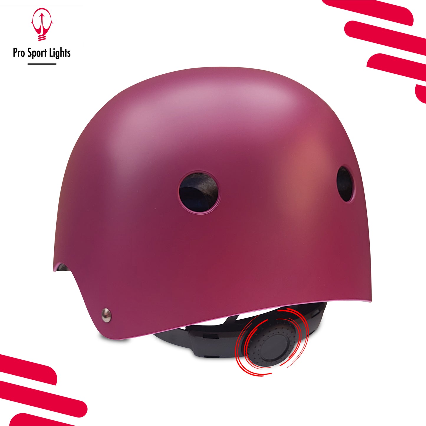 Fietshelm Pro Sport Lights Kinderen Skate - Paars