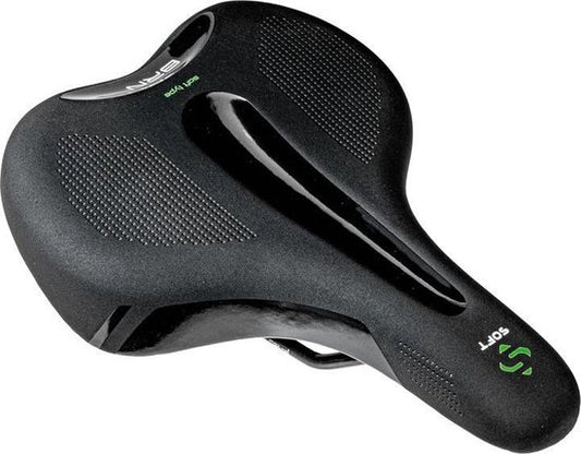 Zacht fietszadel BRN Dames comfortabele en ergonomische zit