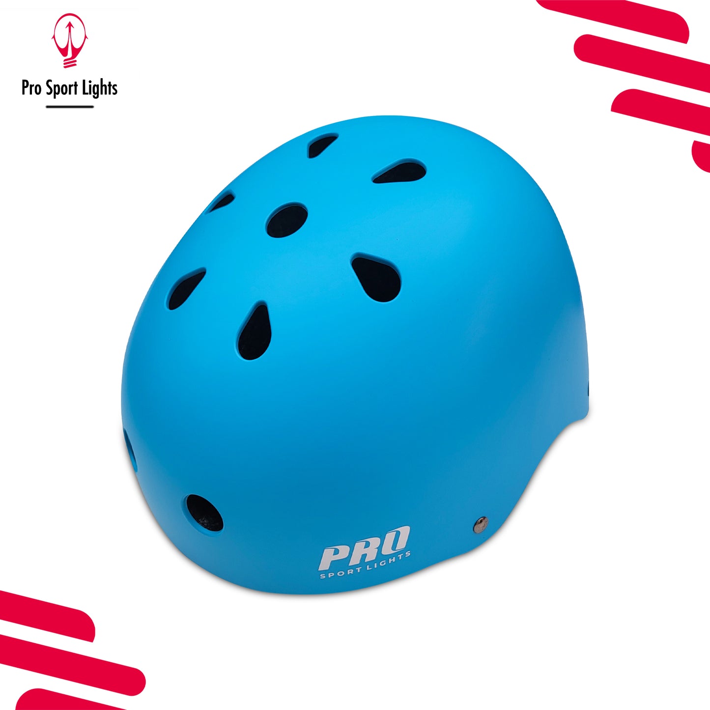 Fietshelm Pro Sport Lights Kinderen Skate - Blauw