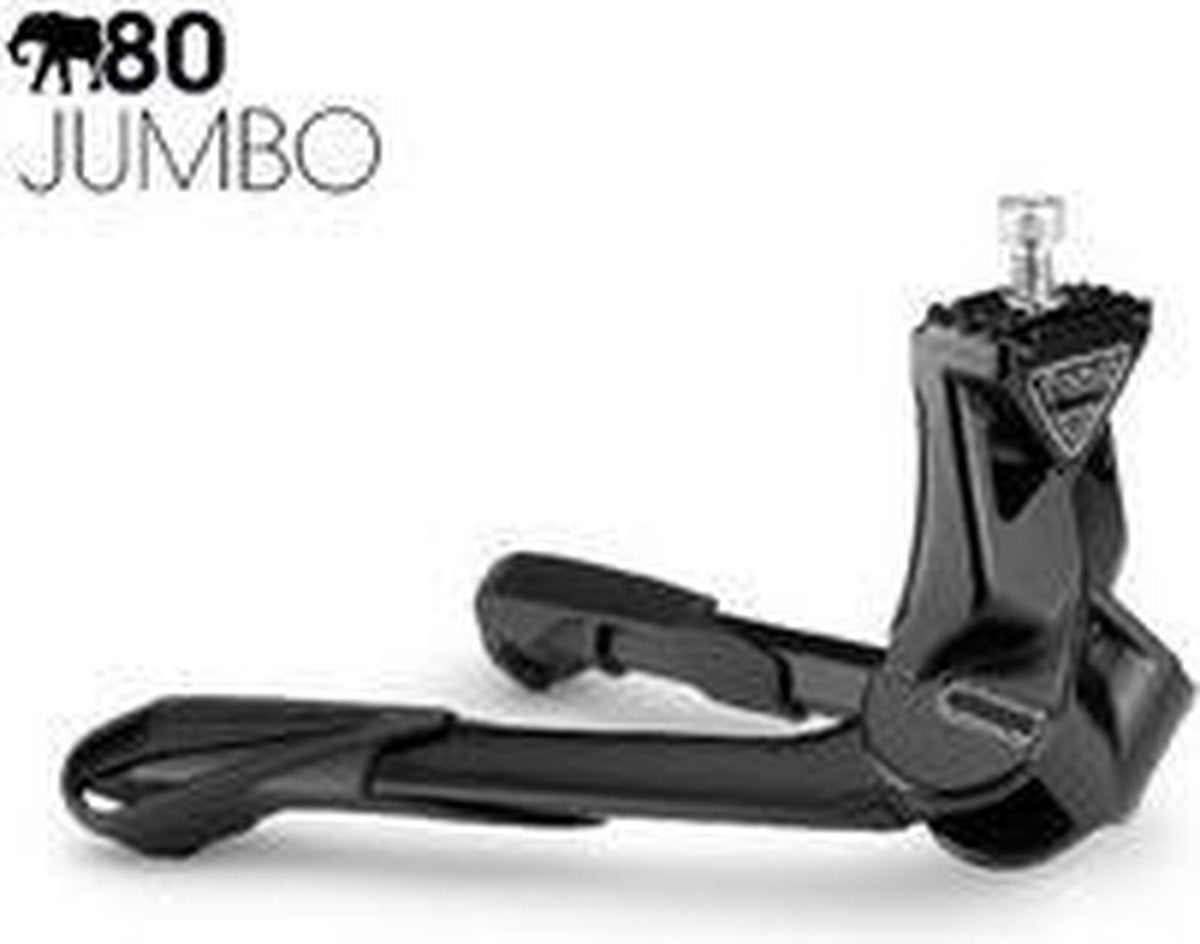 Middenstandaard Ursus Jumbo 2-poot 30cm - zwart
