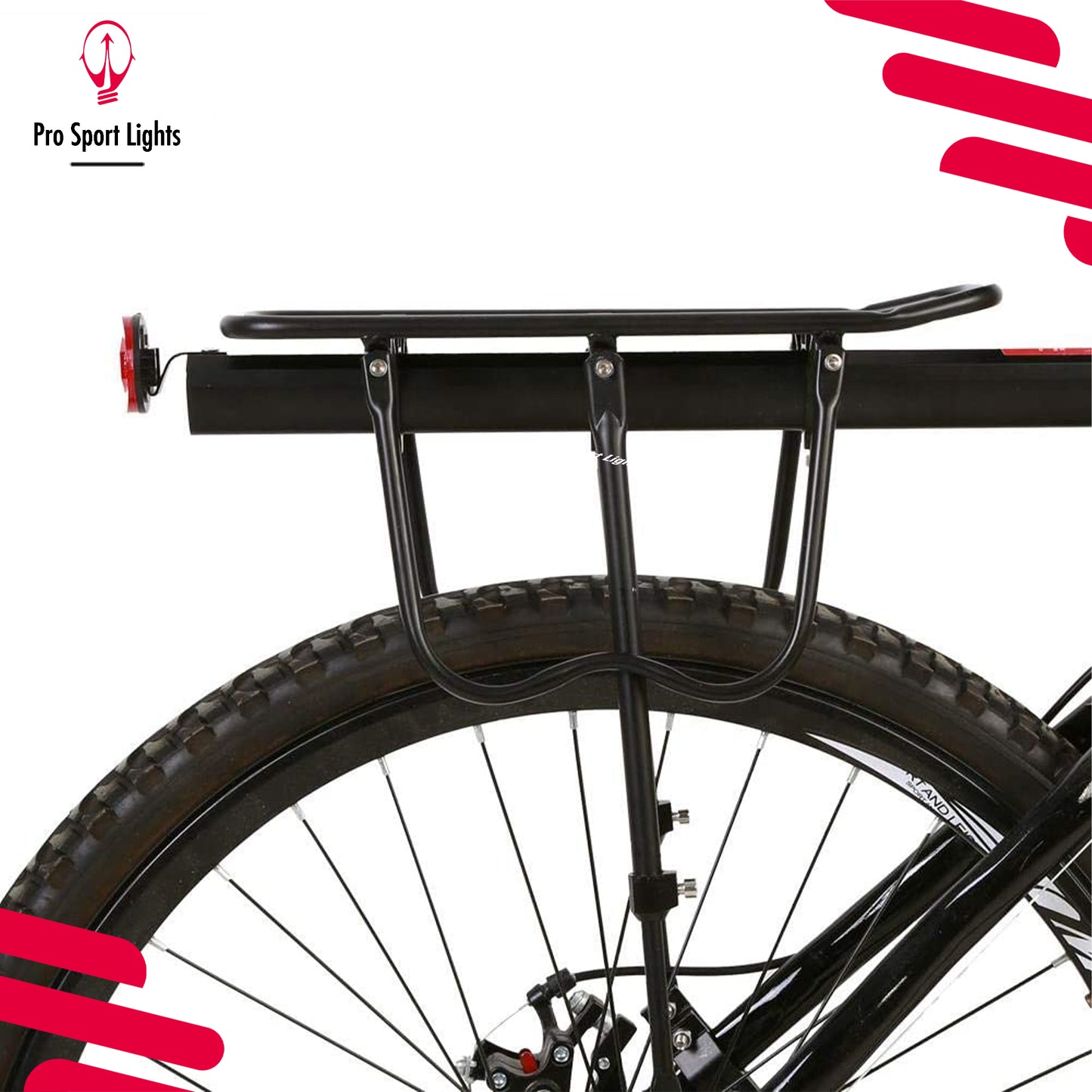 Pro Sport Lights Bagagedrager Mountainbike Verlenger - Tot 50kg
