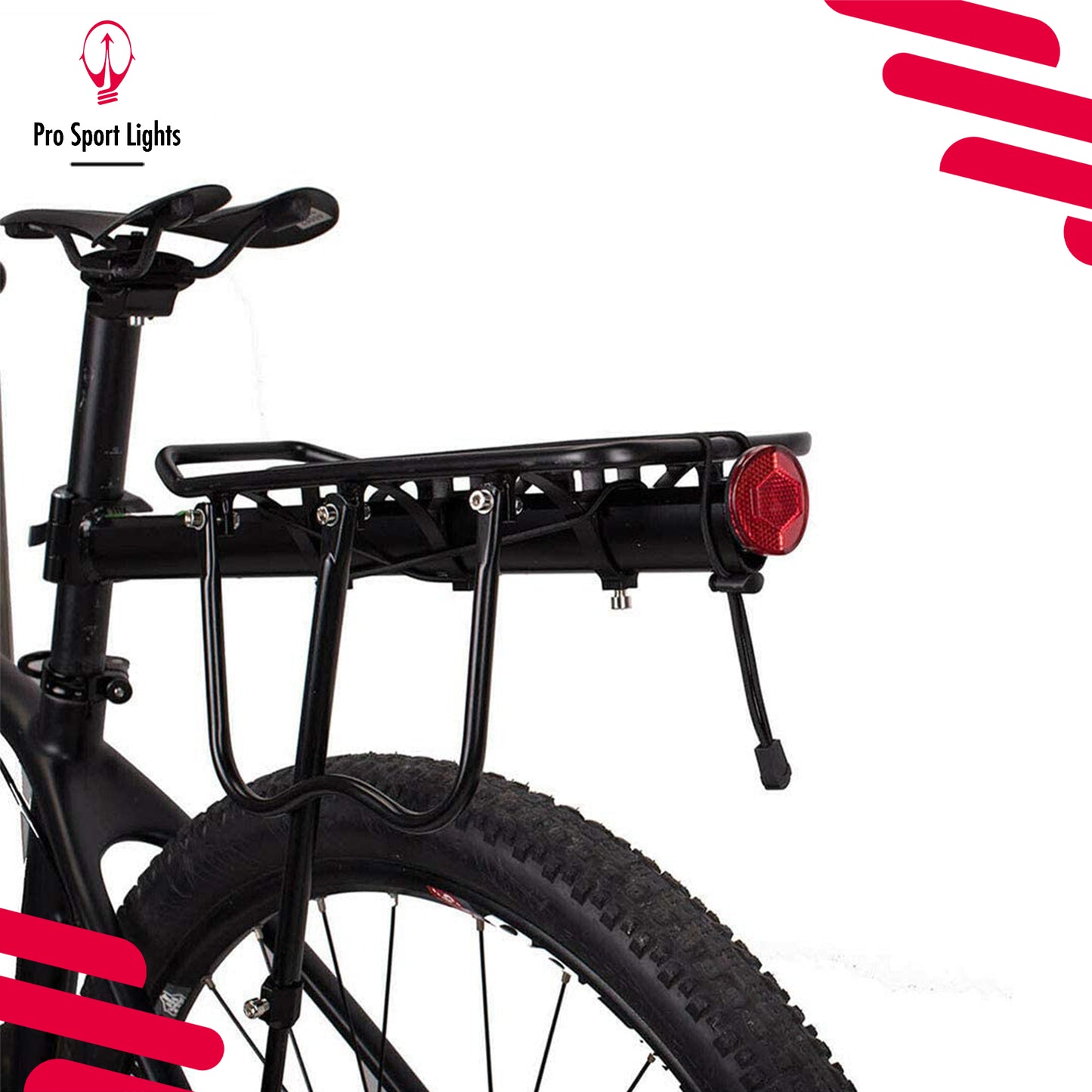 Pro Sport Lights Bagagedrager Mountainbike Verlenger - Tot 50kg
