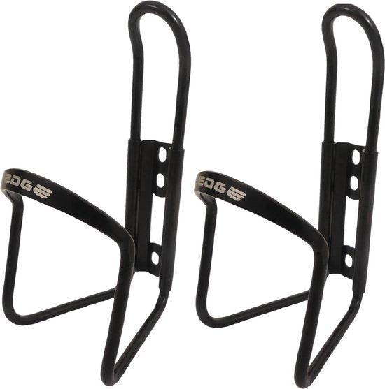 2x Bidonhouder aluminium - Zwart