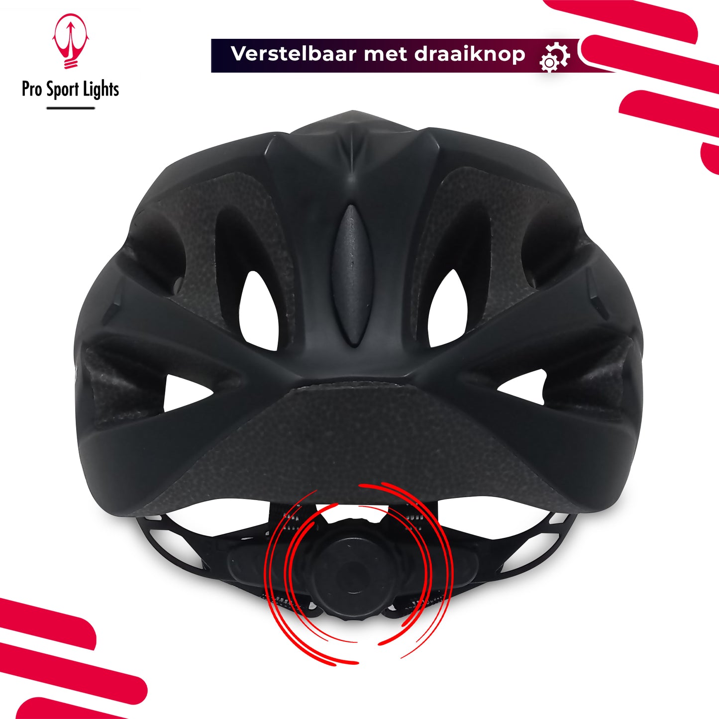 Fietshelm Matt Zwart - Medium/Large