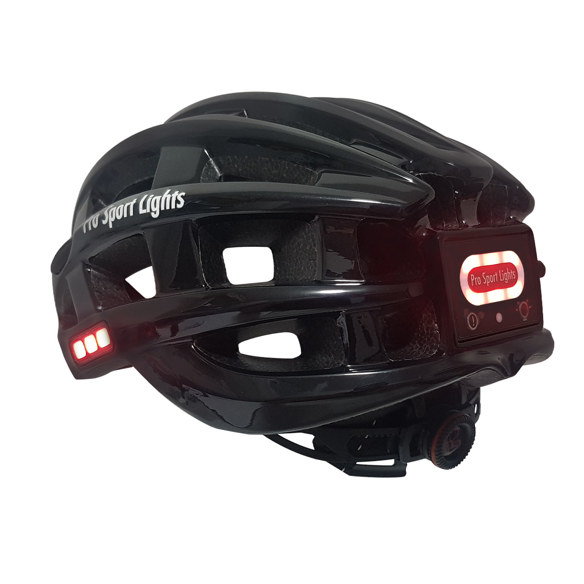Pro Sport Lights Fietshelm - Zwart