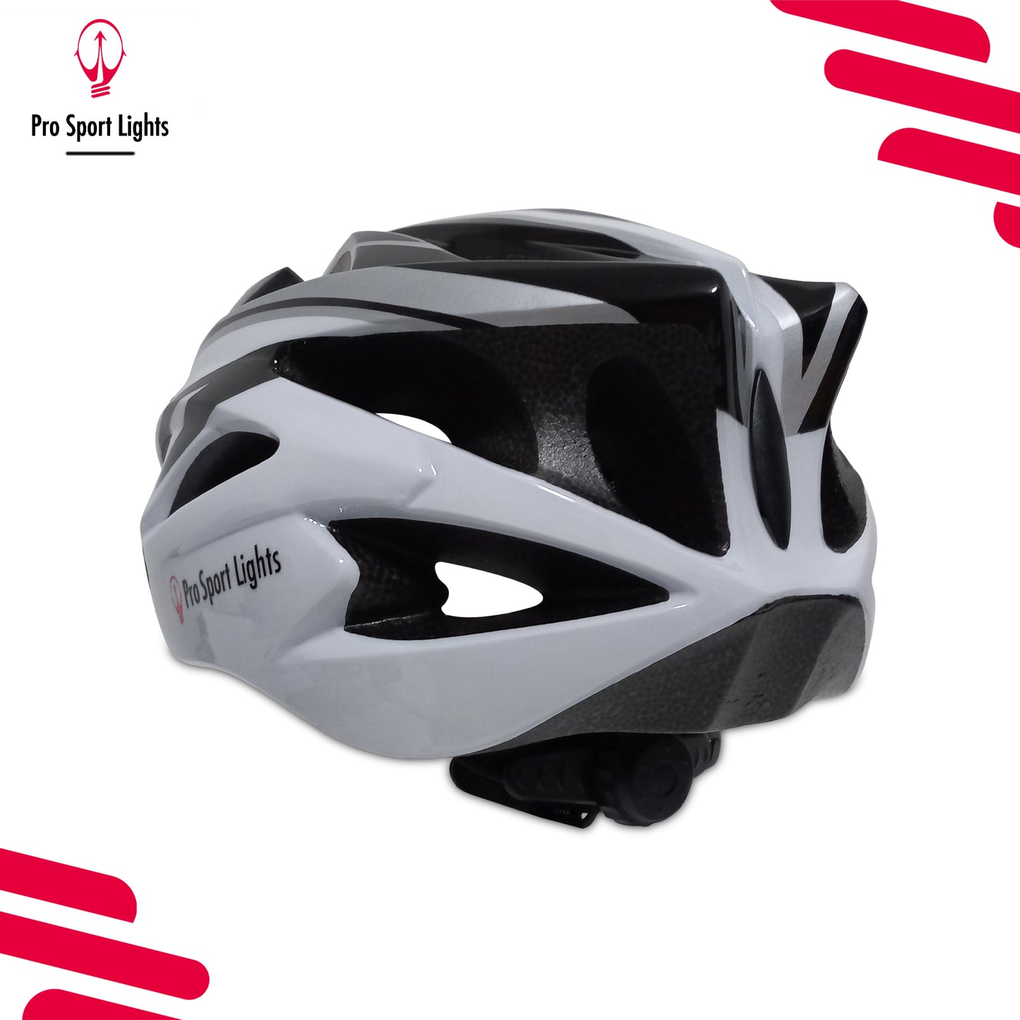 Fietshelm Heren/Dames - Wit/Zwart