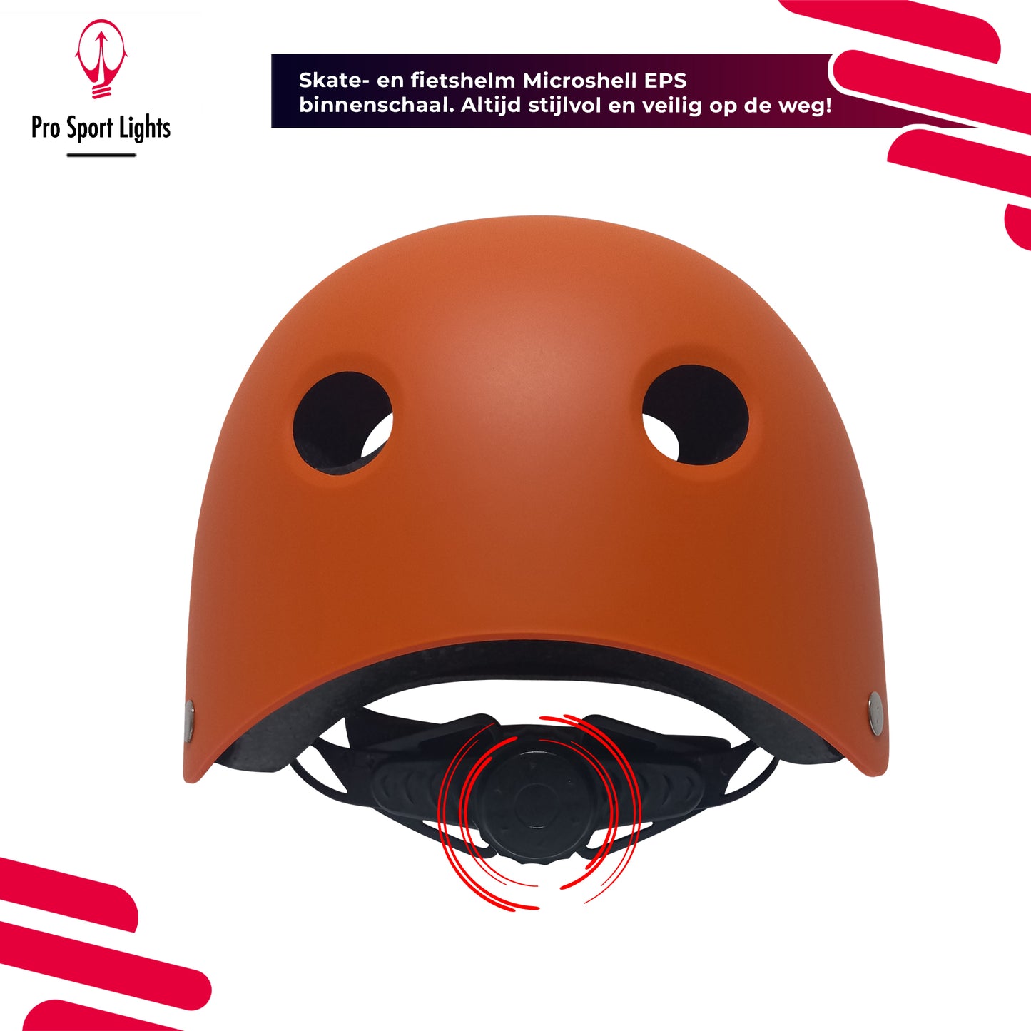 Casque de vélo pour enfants Orange Mat