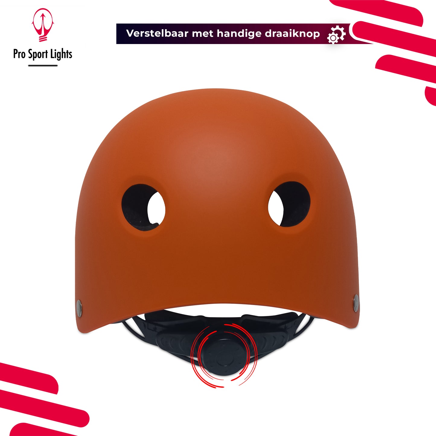 Casque de vélo pour enfants Orange Mat