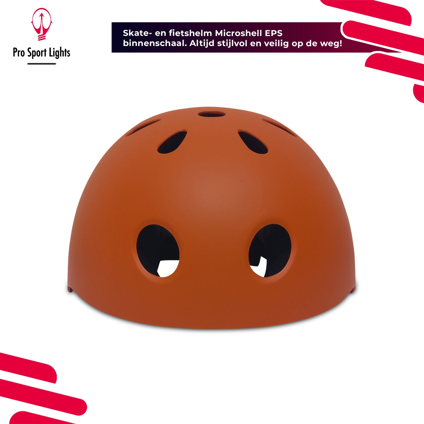Casque de vélo pour enfants Orange Mat