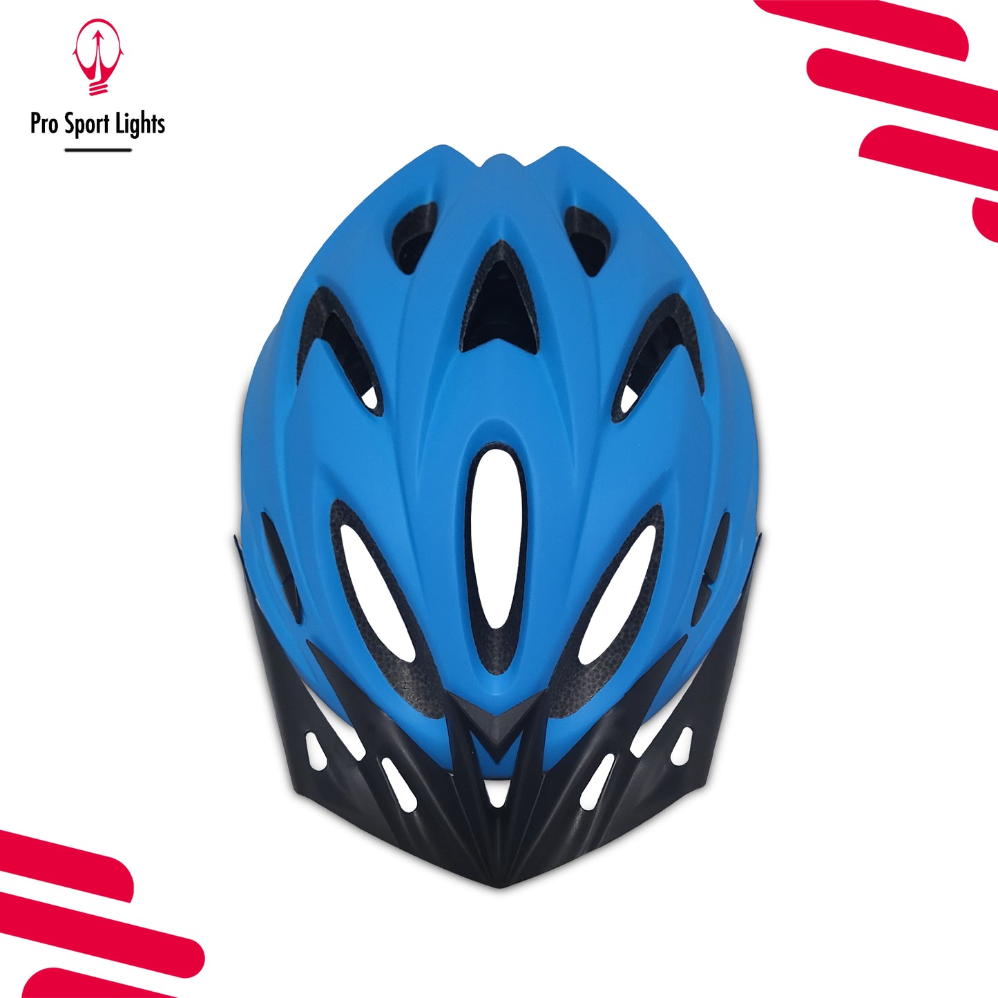 Fietshelm Pro Sport Lights Heren/Dames - Mat Blauw