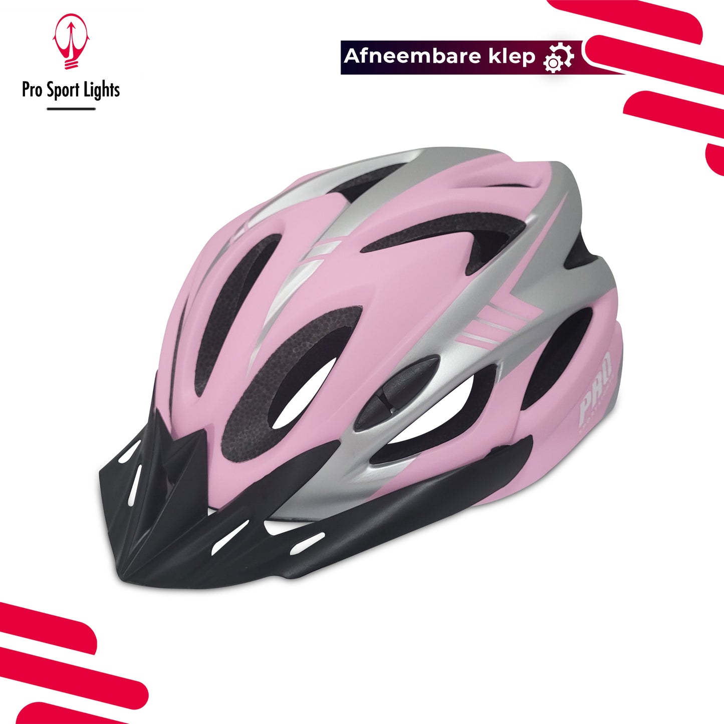 Fietshelm Dames - Mat Roze