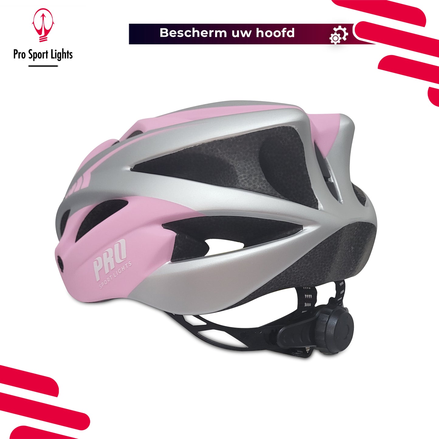 Fietshelm Dames - Mat Roze