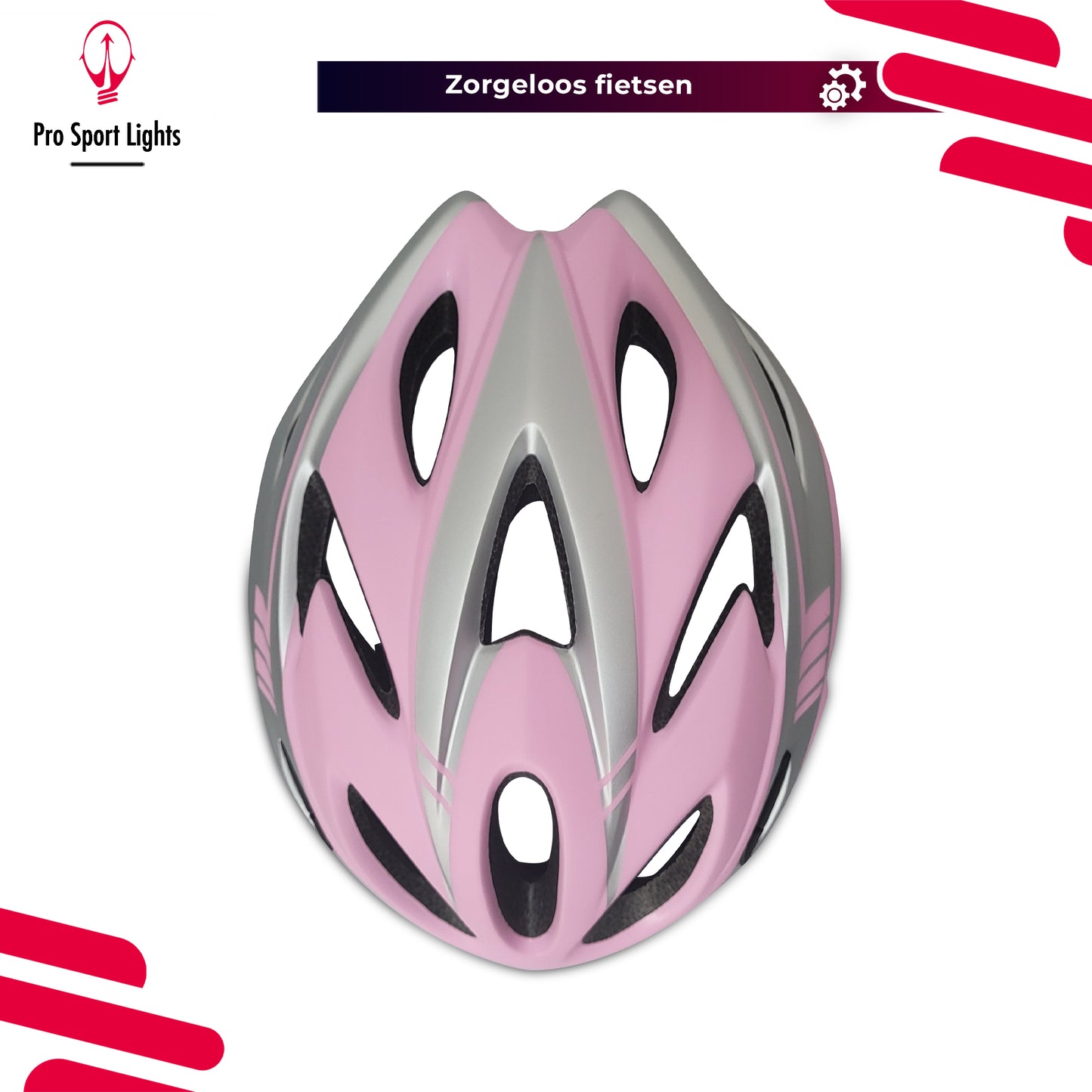 Fietshelm Dames - Mat Roze