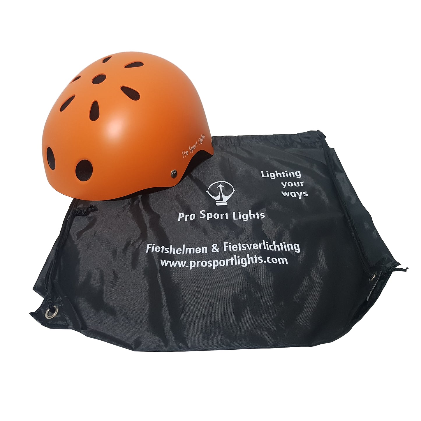 Fietshelm kinderen kinderfietshelm oranje orange skate fiets