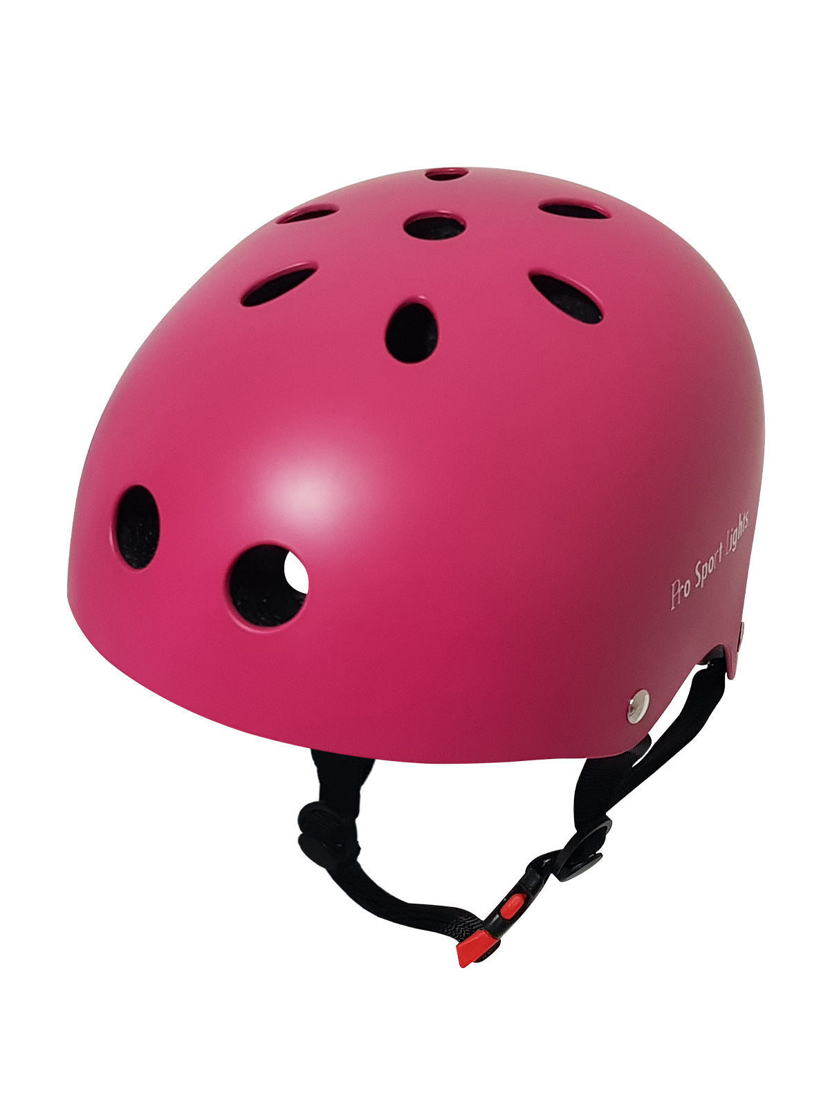 Fietshelm kinderen kinderfietshelm pink roze donkerroze skate fiets