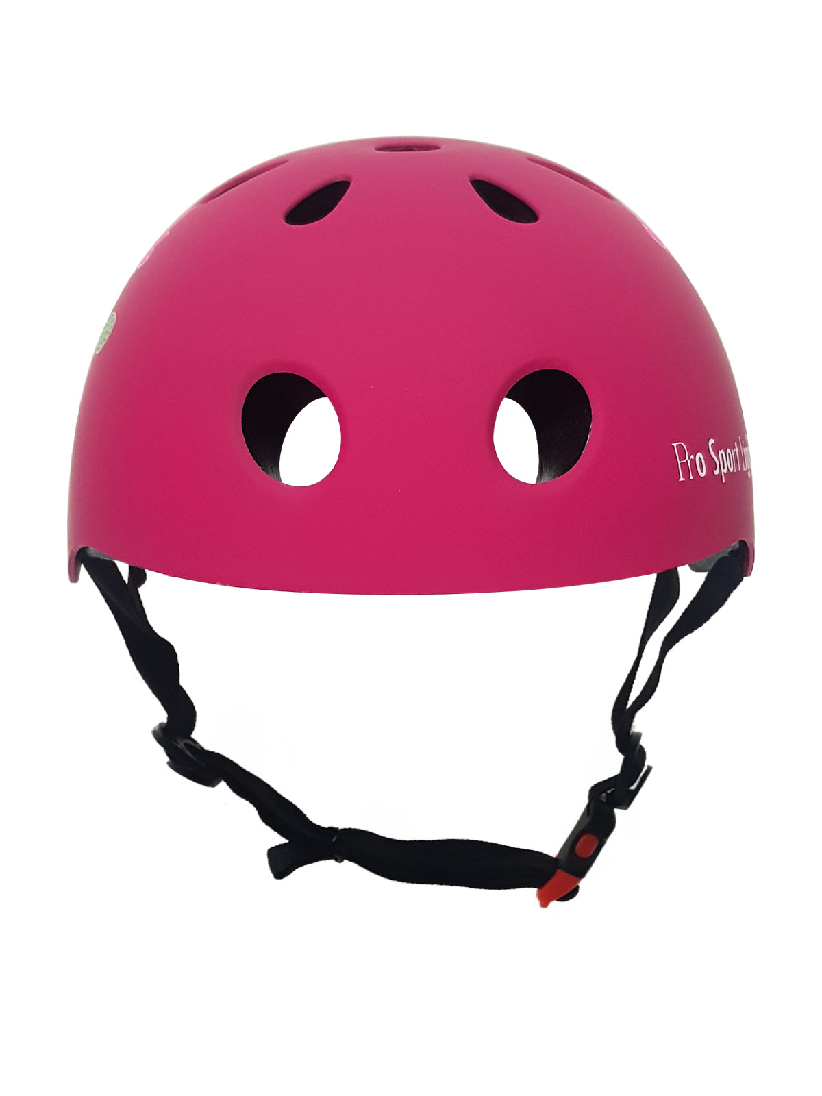 Fietshelm kinderen kinderfietshelm pink roze donkerroze skate fiets