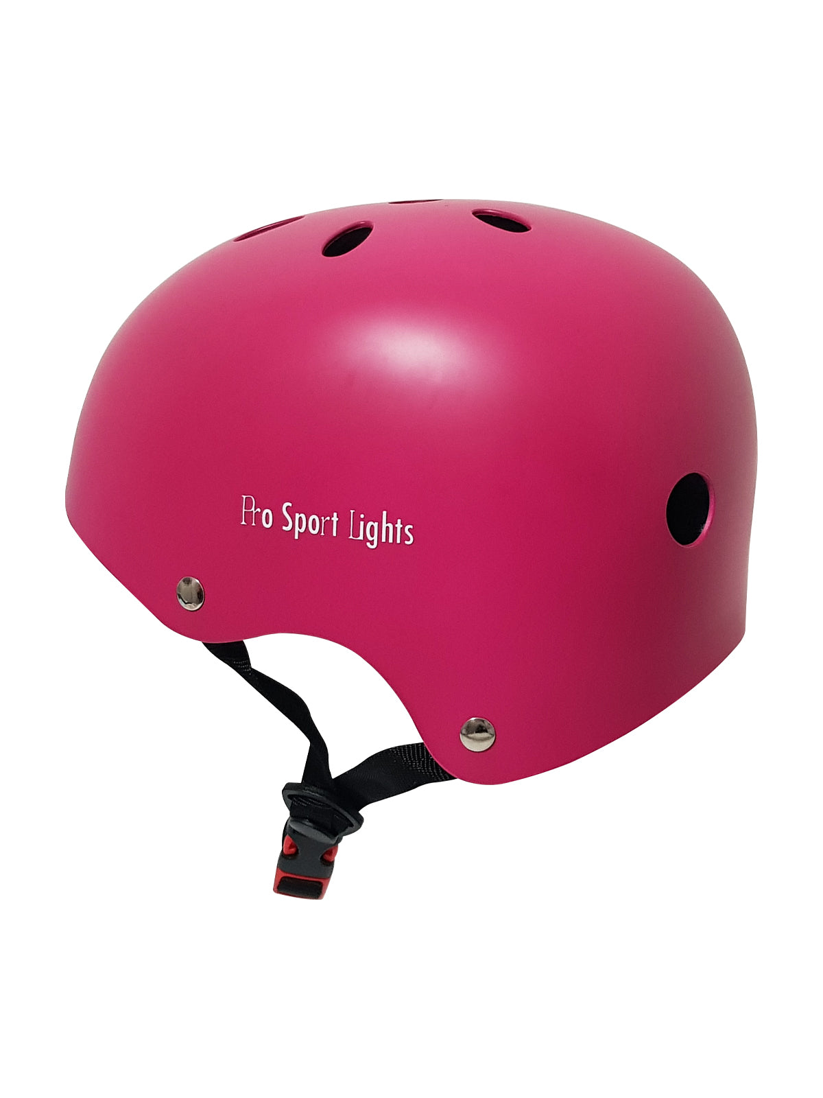 Fietshelm kinderen kinderfietshelm pink roze donkerroze skate fiets