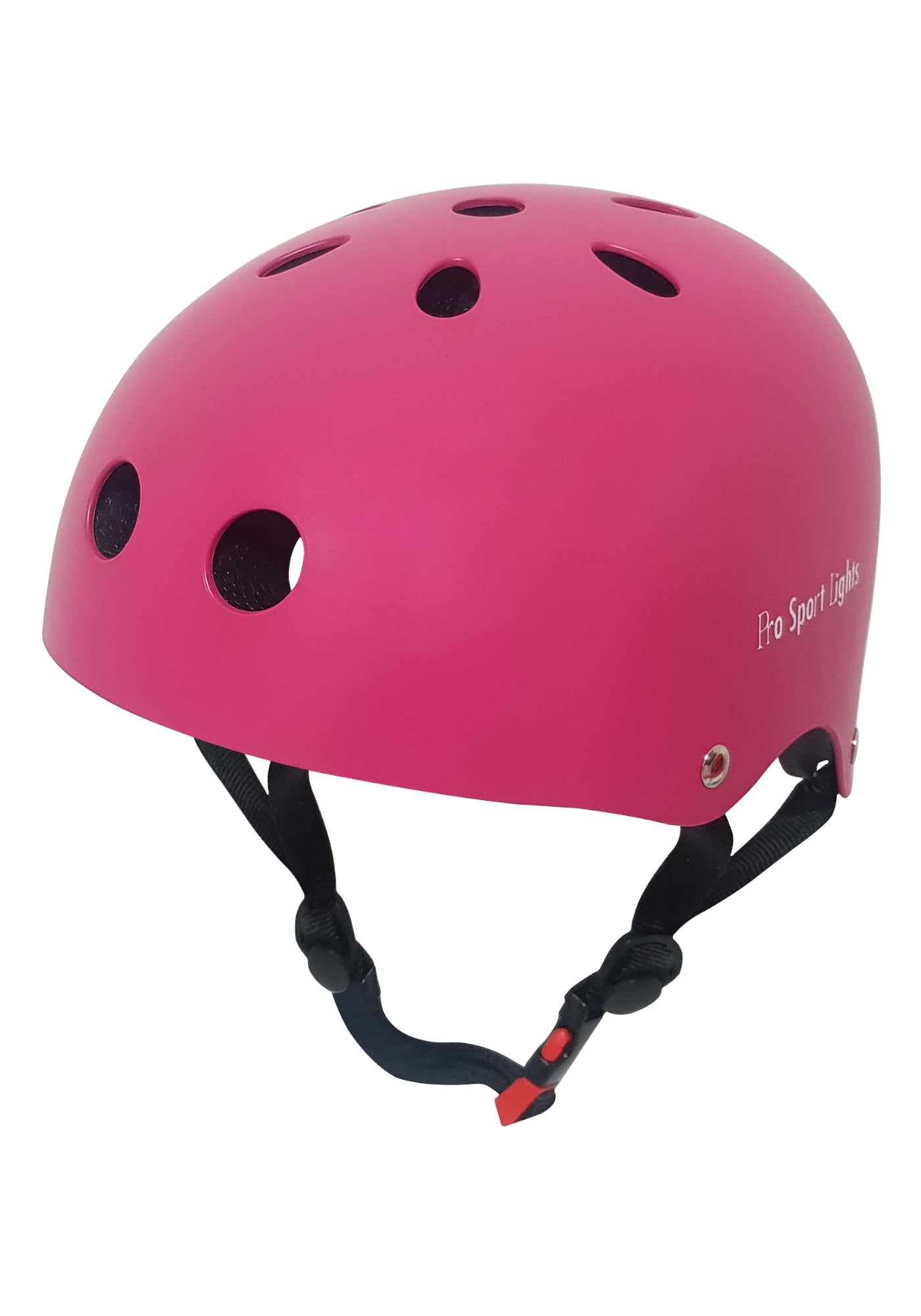 Fietshelm kinderen kinderfietshelm pink roze donkerroze skate fiets