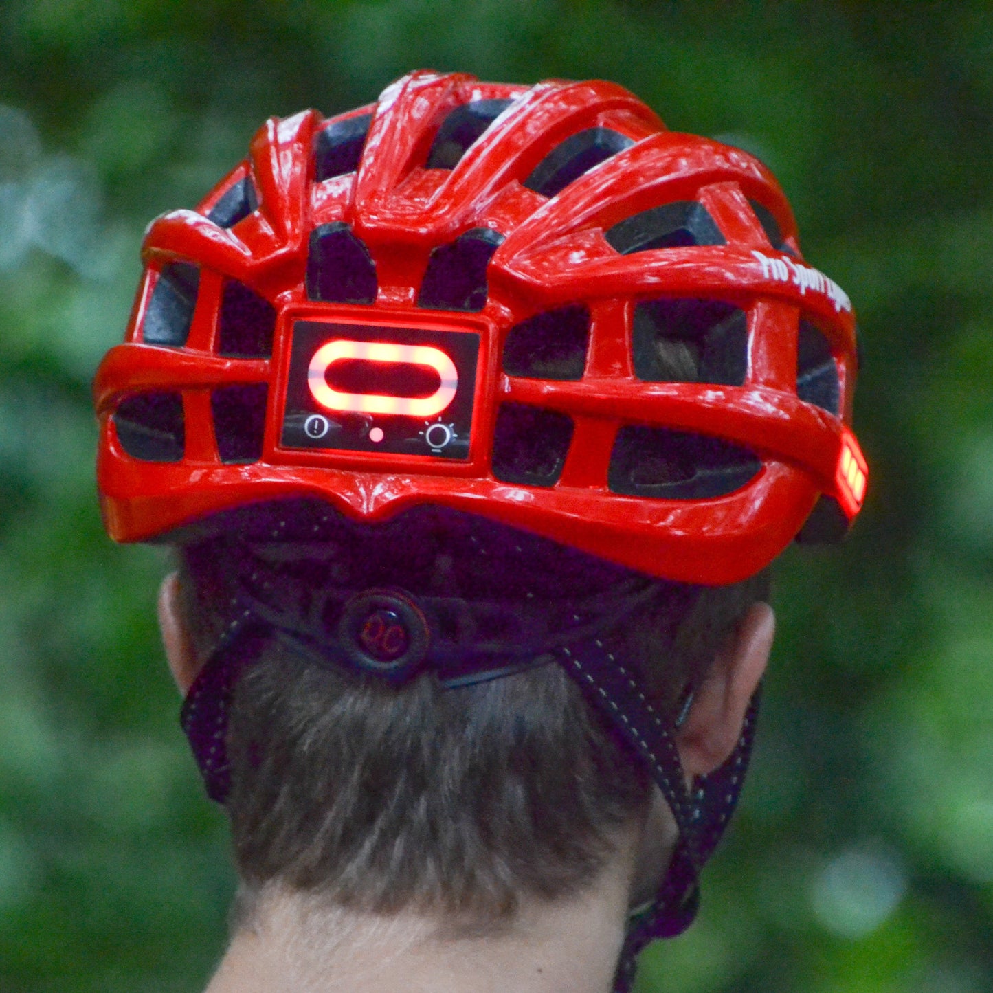 Pro Sport Lights Fietshelm - Rood