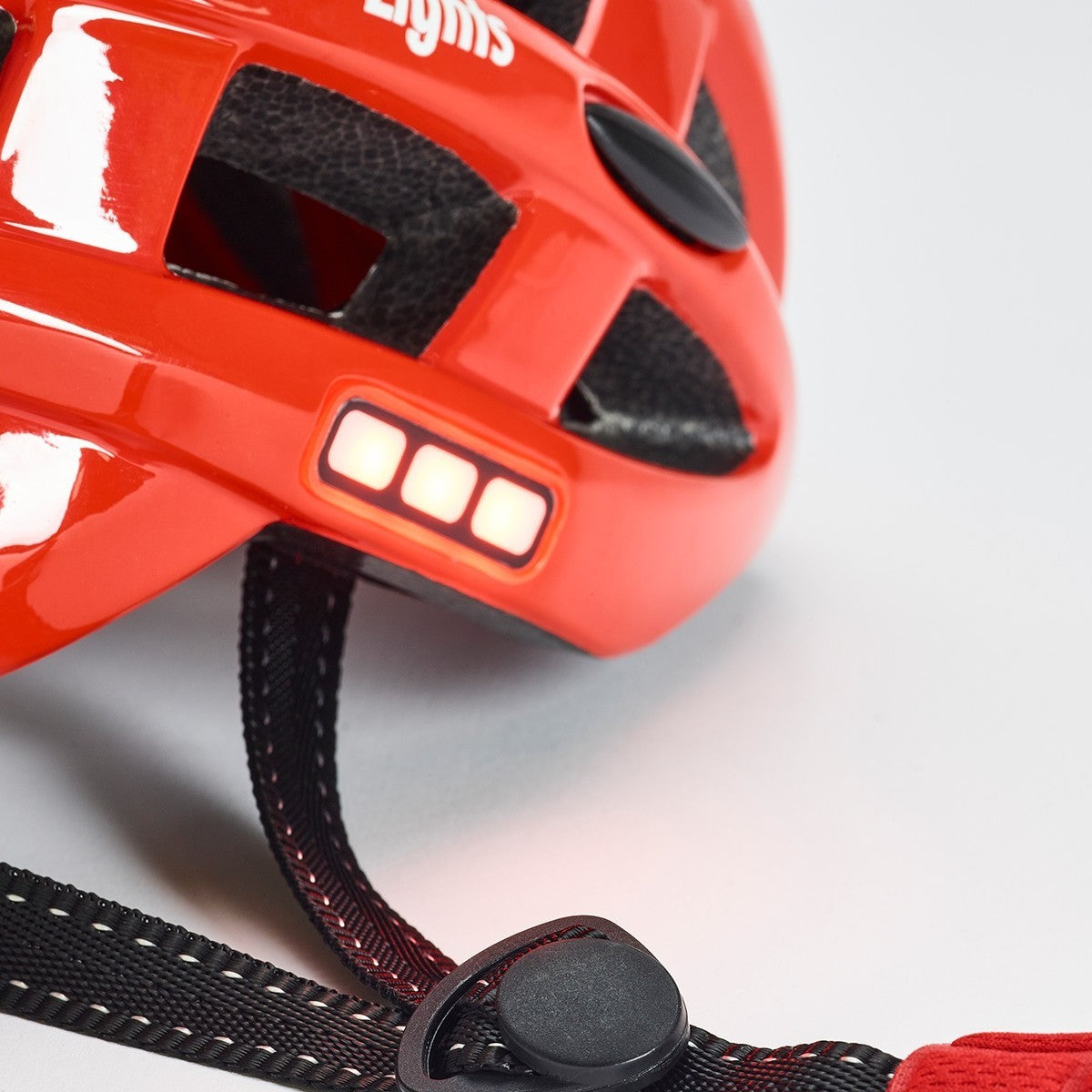 Pro Sport Lights Fietshelm - Rood
