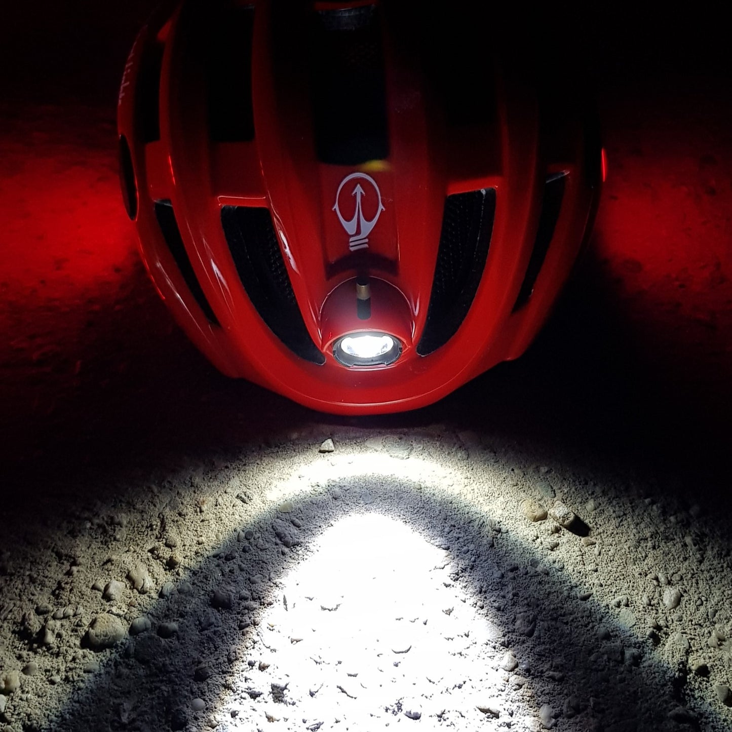 Pro Sport Lights Fietshelm - Rood