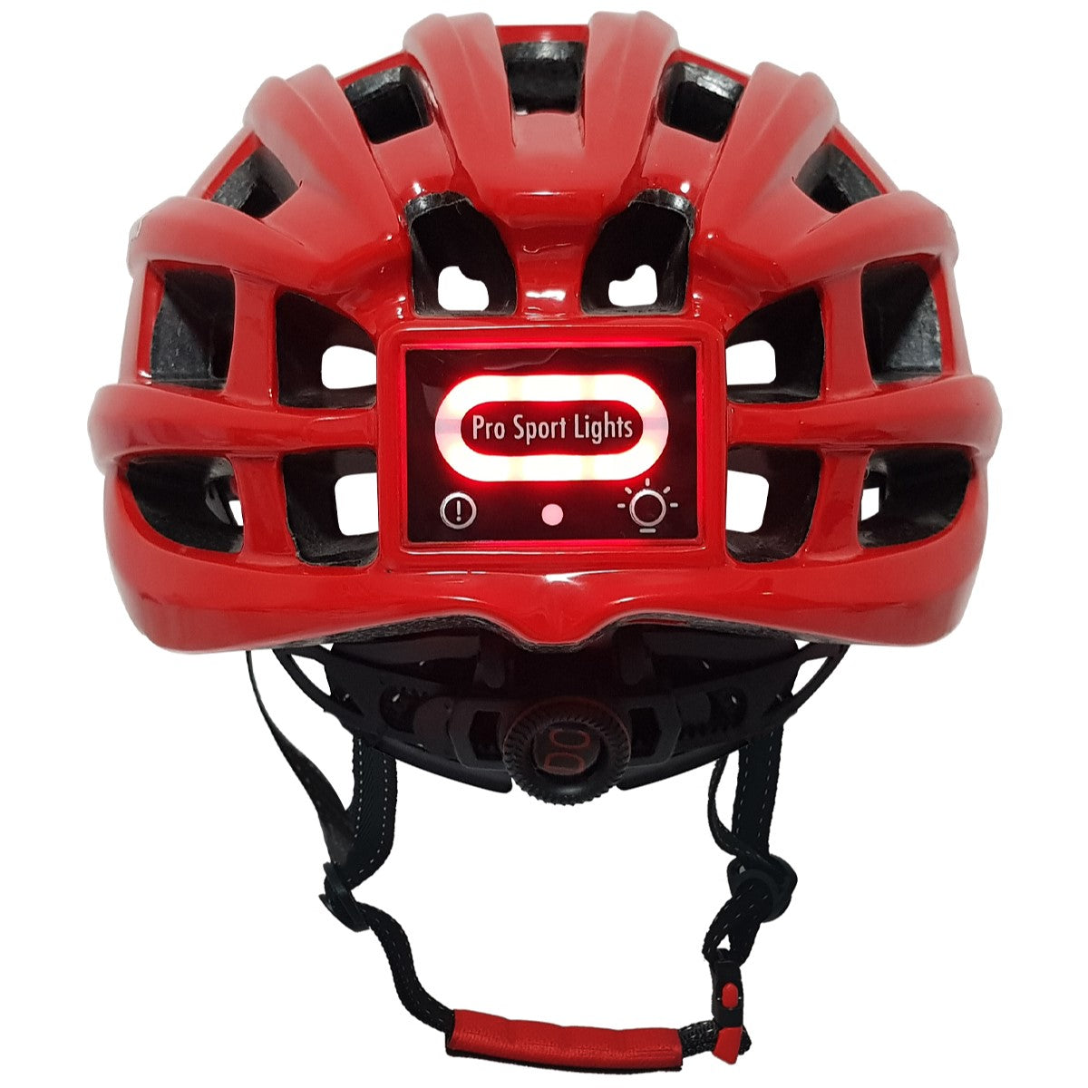 Pro Sport Lights Fietshelm - Rood