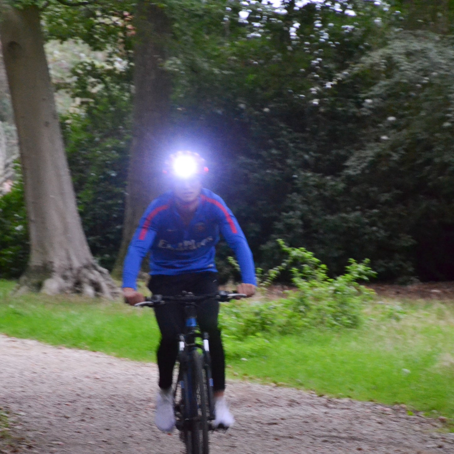 Pro Sport Lights Fietshelm - Rood