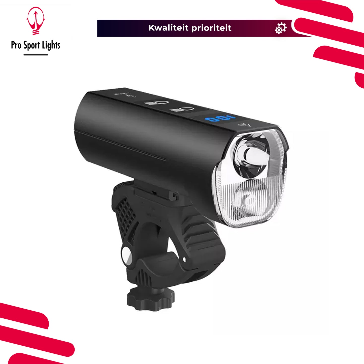 Fietsverlichting Micro USB Oplaadbaar