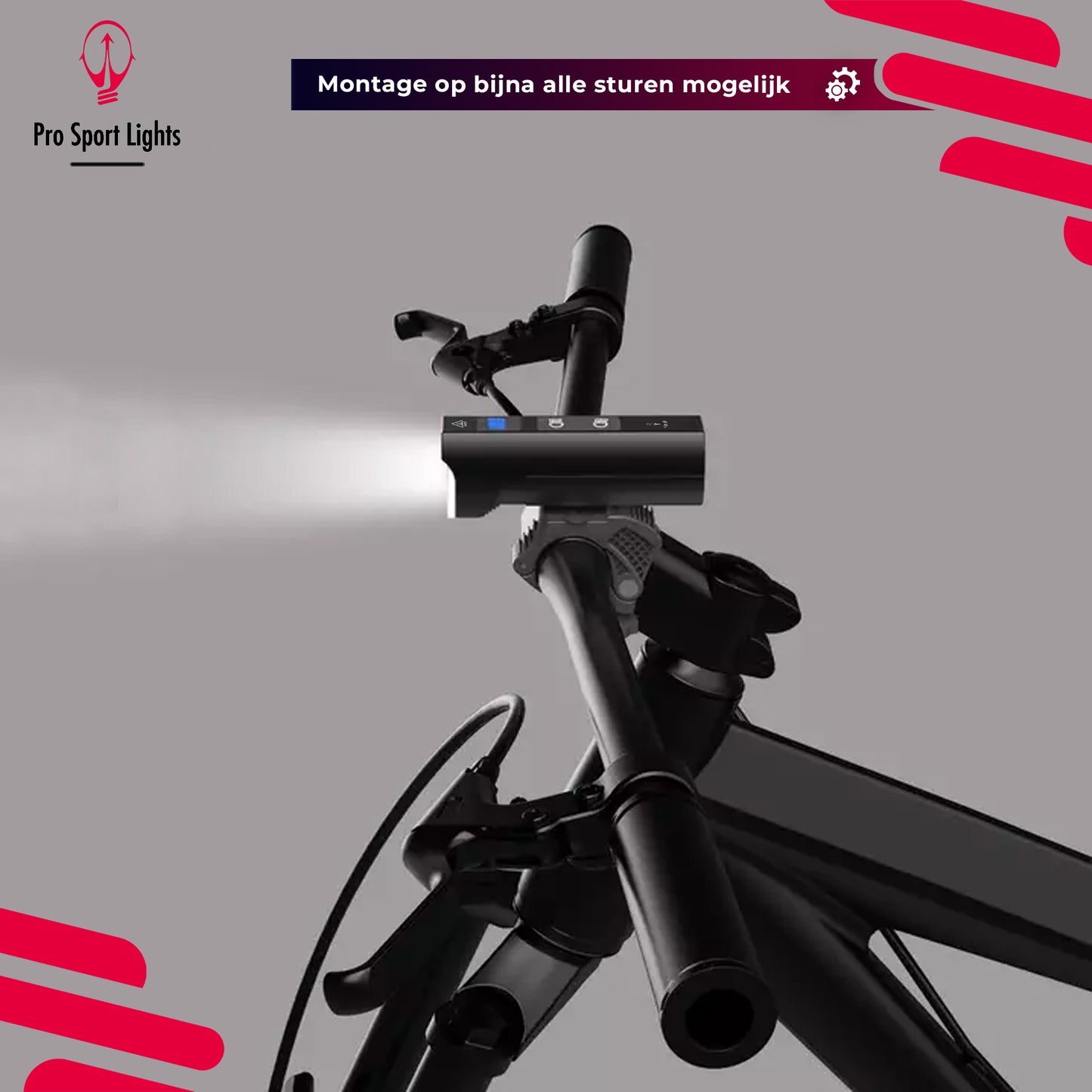 Fietsverlichting Micro USB Oplaadbaar