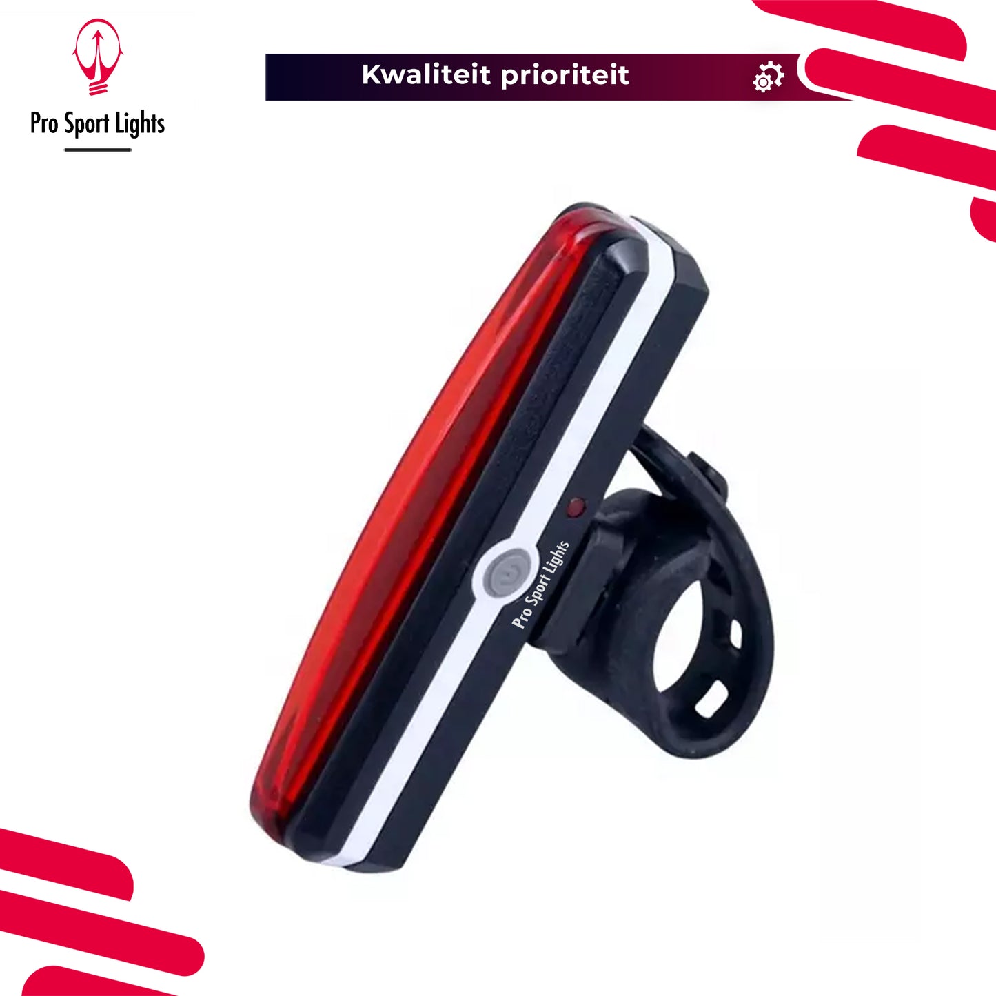 Fietsverlichting Micro USB Oplaadbaar
