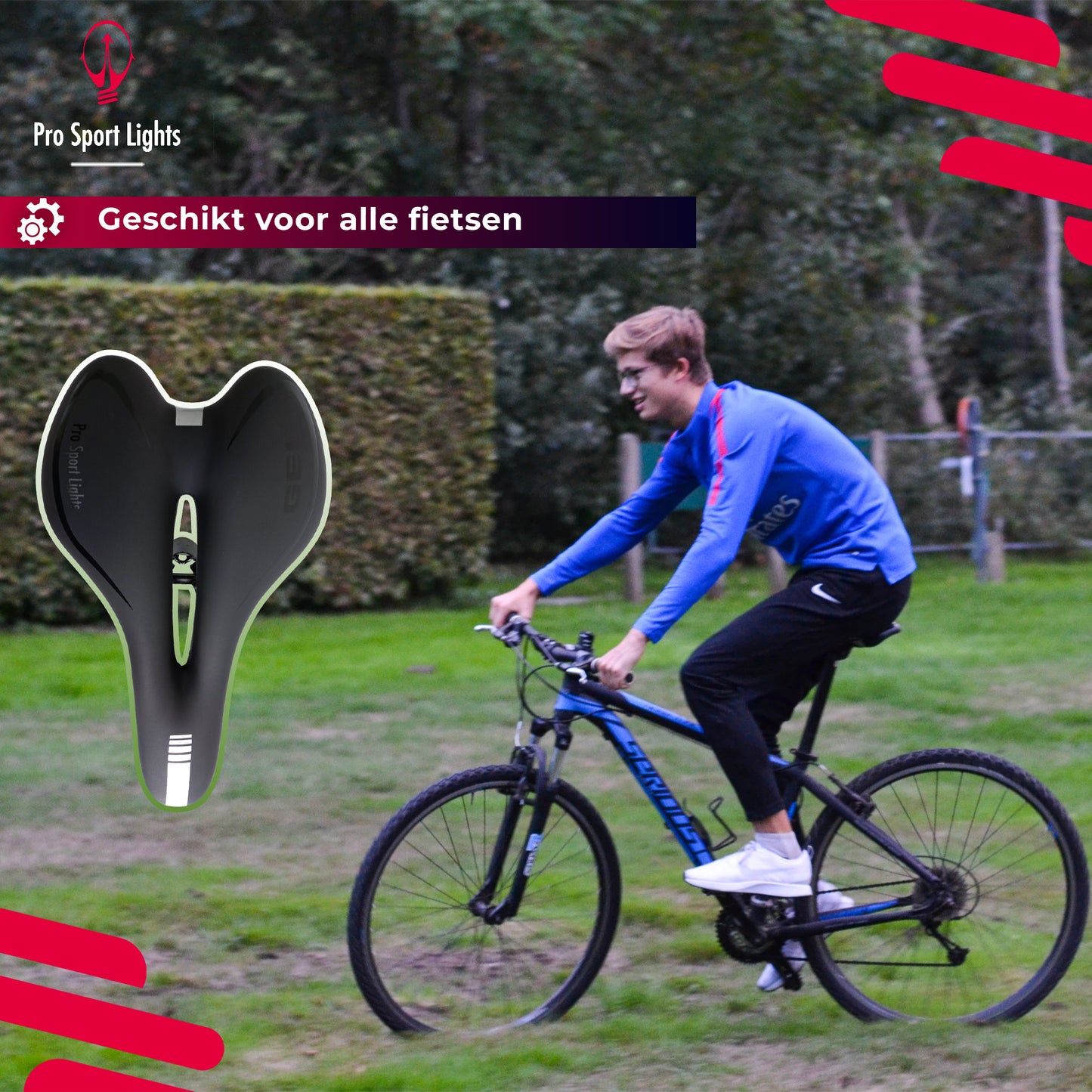 Gel comfort Fietszadel - Heren/Dames