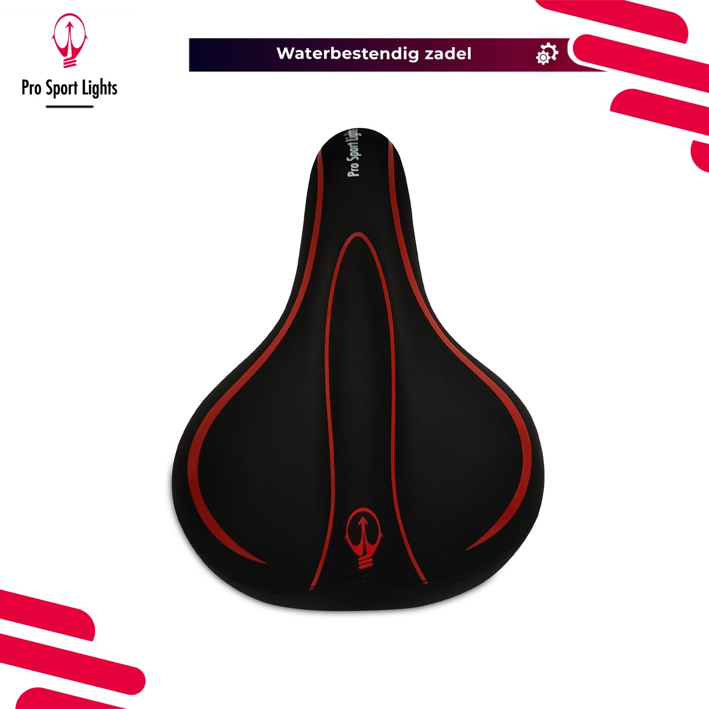 Gel Royal Pro Sport Lights Fietszadel