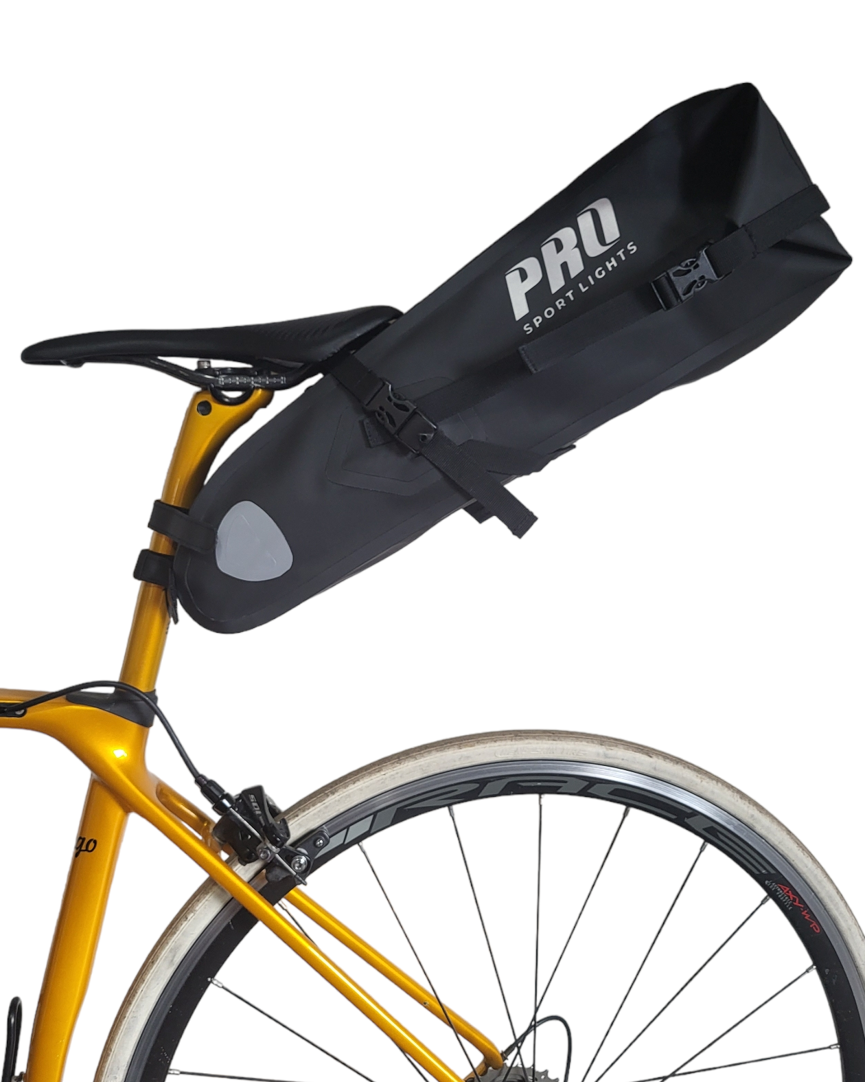 Zadeltas 14 Liter - Zwart - Waterdicht
