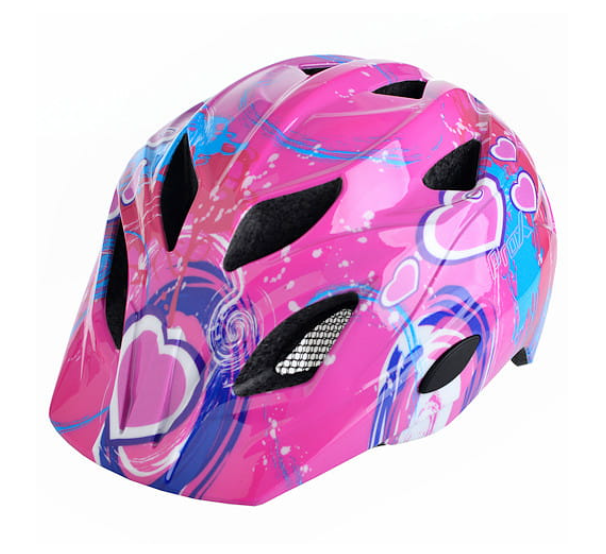 Kinderfietshelm proX - Roze Blauw