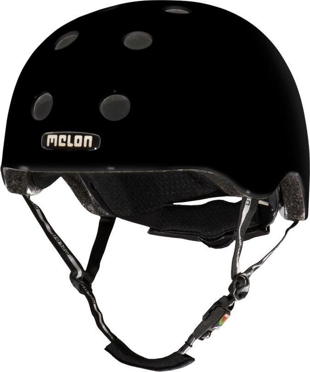 Melon Fietshelm Closed Eyes Mat Zwart