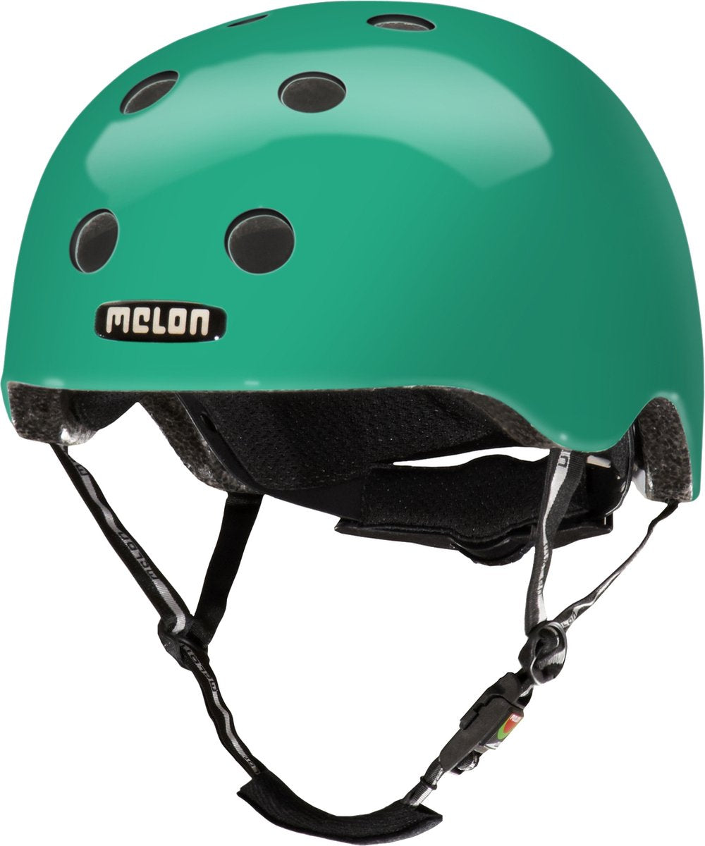 Melon Kinderfietshelm Rainbow Groen