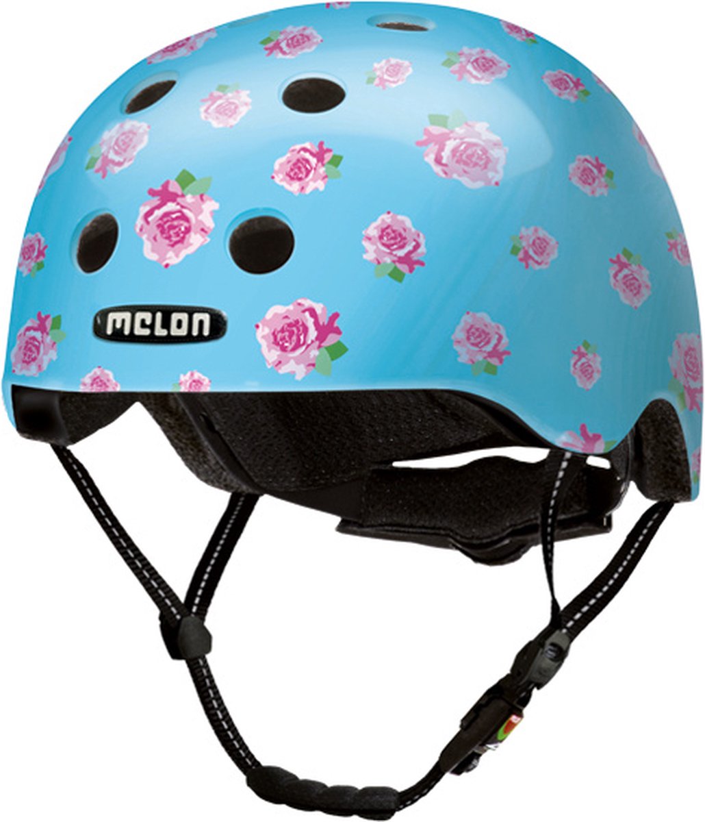 Melon Fietshelm Flying Roses