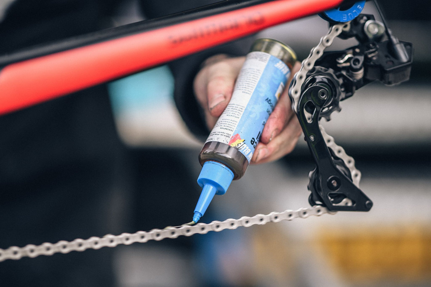 Morgan Blue Onderhoudskit Onderhoud Schoonmaak Fiets Emmer Handschoen Ketting Reiniger Bike Wash Shampoo Ketting Olie Kettingolie