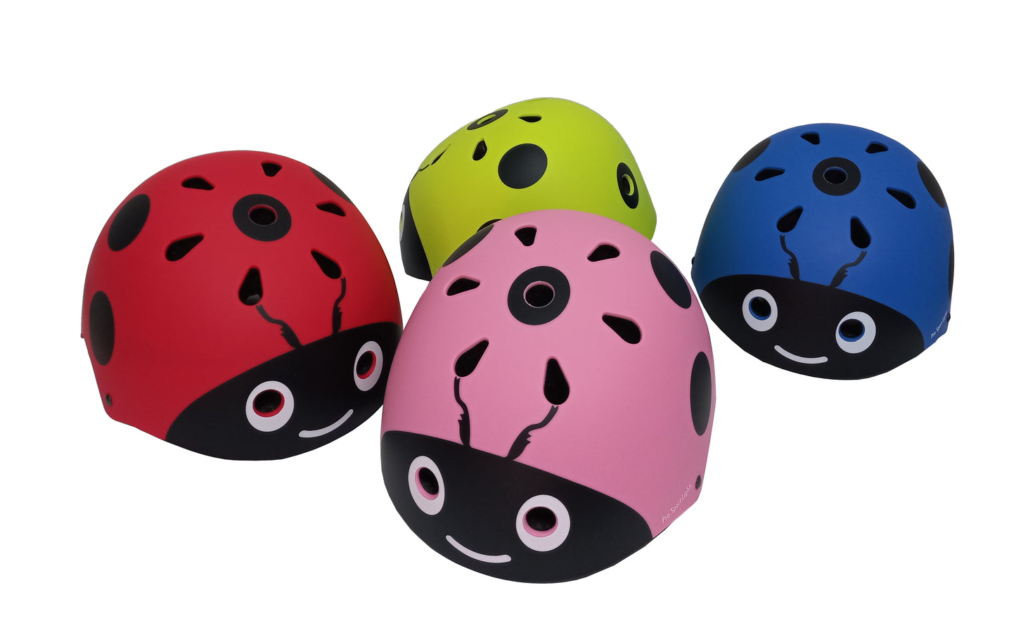 Casque de vélo enfant Pro Sport Lights - Jaune - Petit