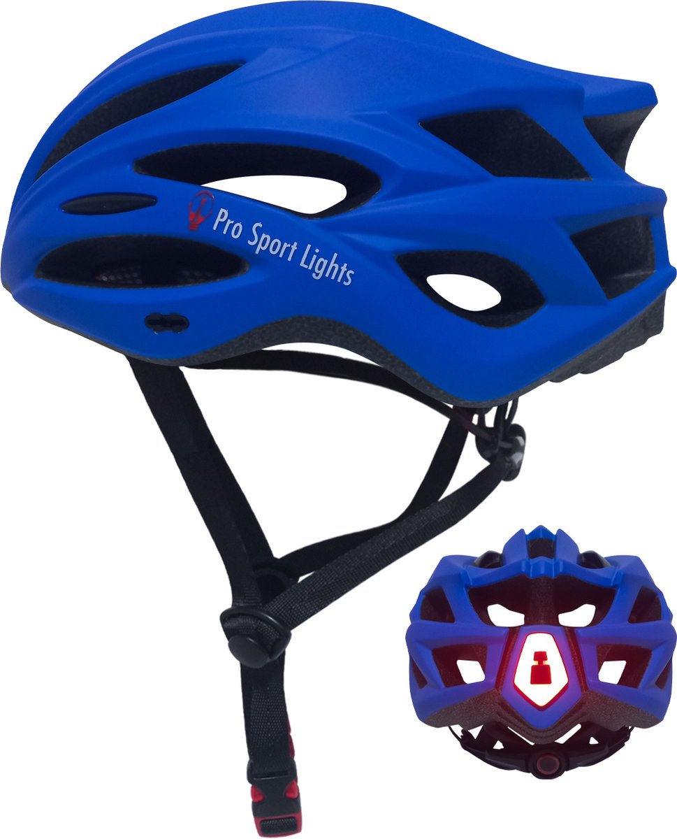 Fietshelm Dames/Heren - One Size - Met LED Verlichting