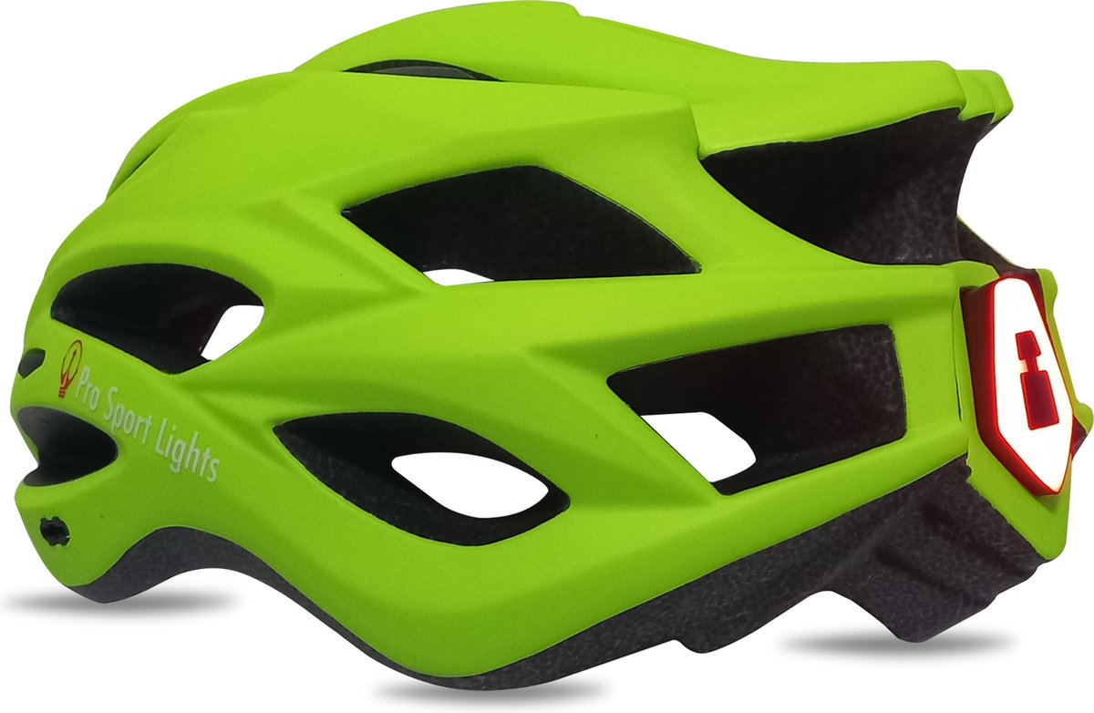 Fietshelm Dames/Heren - One Size - Met LED Verlichting