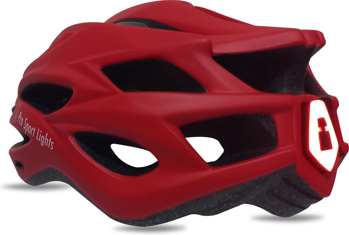 Fietshelm Dames/Heren - One Size - Met LED Verlichting
