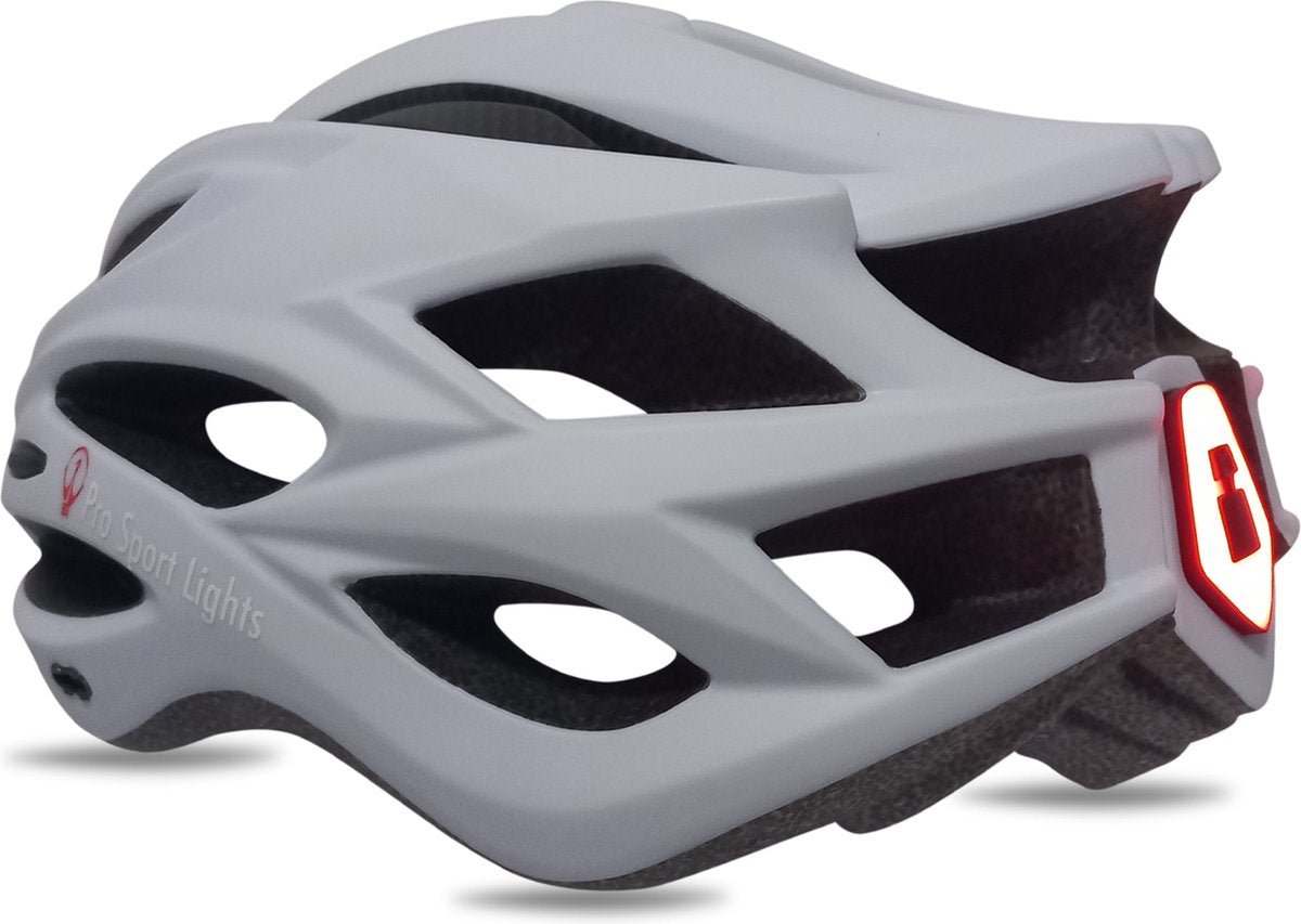 Fietshelm Dames/Heren - One Size - Met LED Verlichting